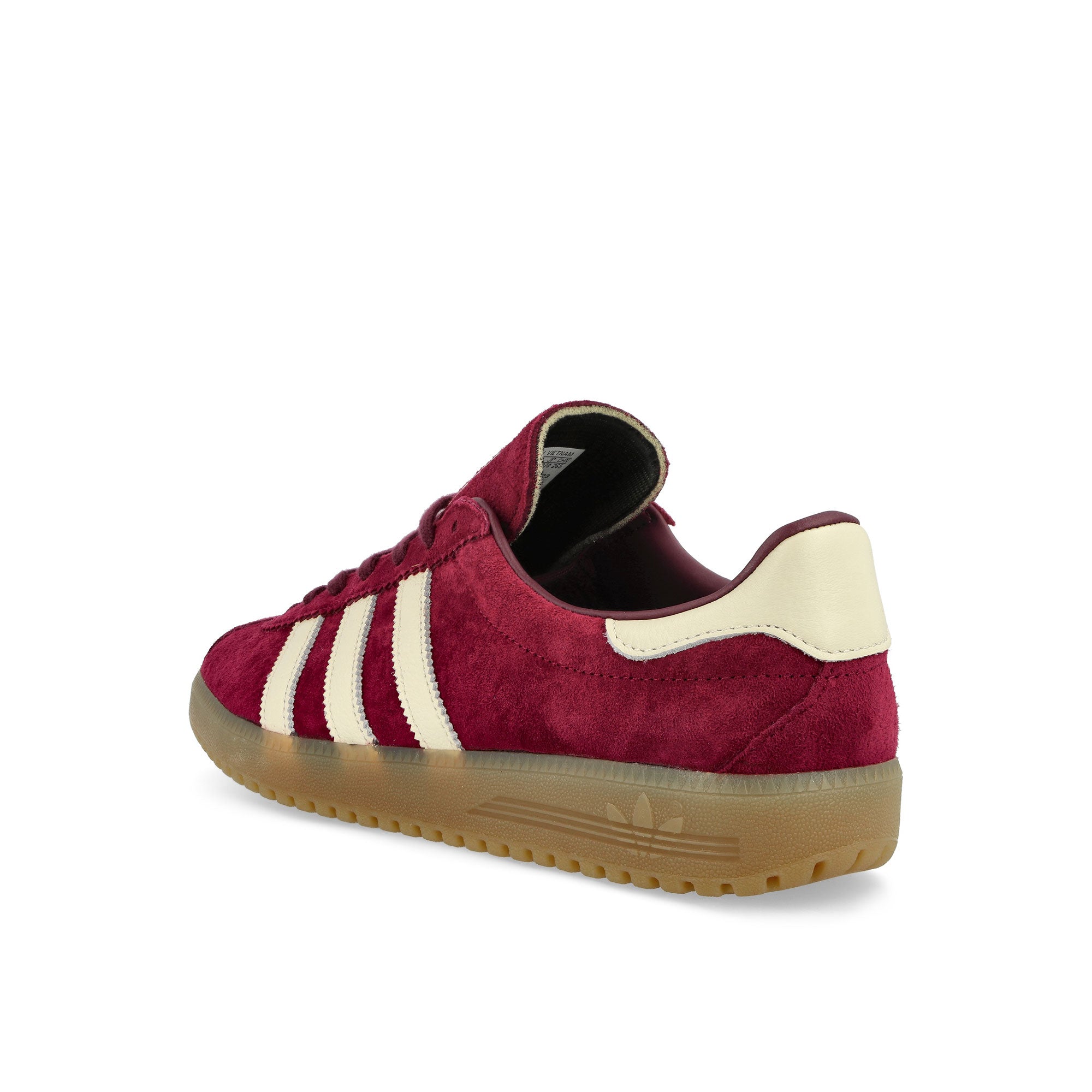 adidas Bermuda Collegiate Burgundy / Chalk White / Maroon Low Top Sneakers Material | Overkill