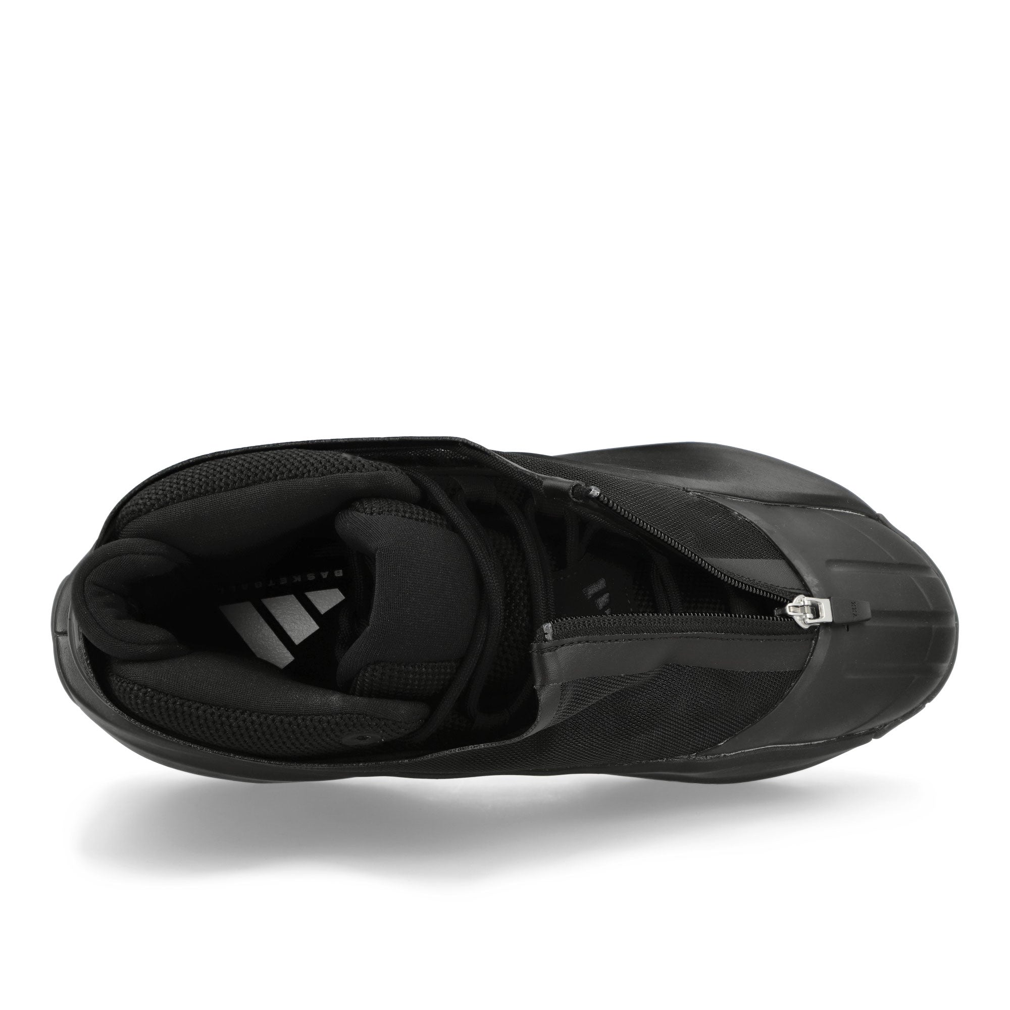 adidas Crazy Iiinfinity Core Black / Carbon / Footwear White Mid Top Sneakers Detail View 1 | Overkill