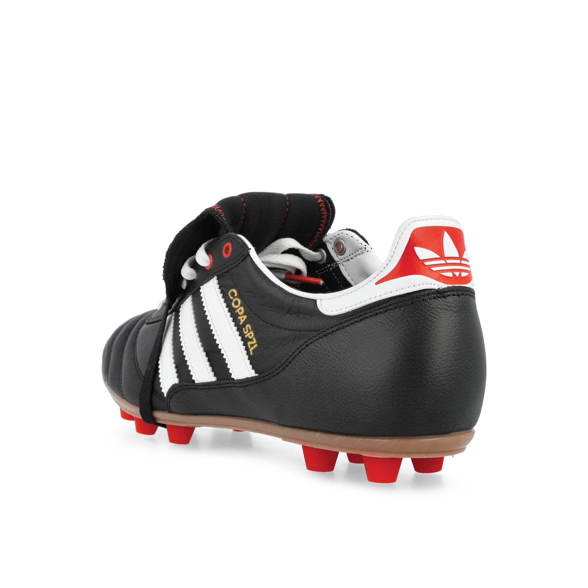 adidas Copa Mundial SPZL F.C. Core Black / Footwear White / Red Soccer Shoes IE9096 Material | Overkill