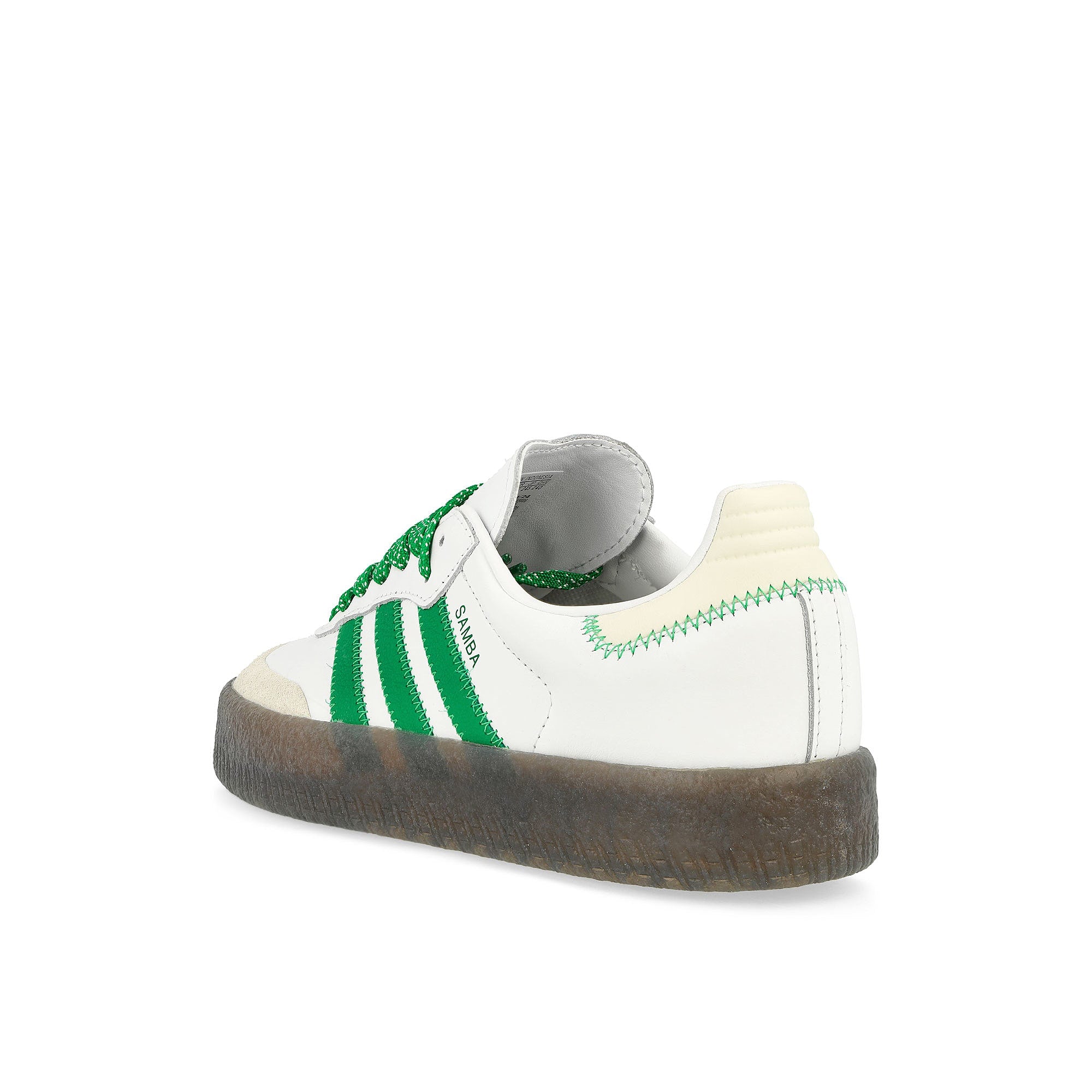 adidas Sambae W Footwear White / Green / Off White Low Top Sneakers Material | Overkill