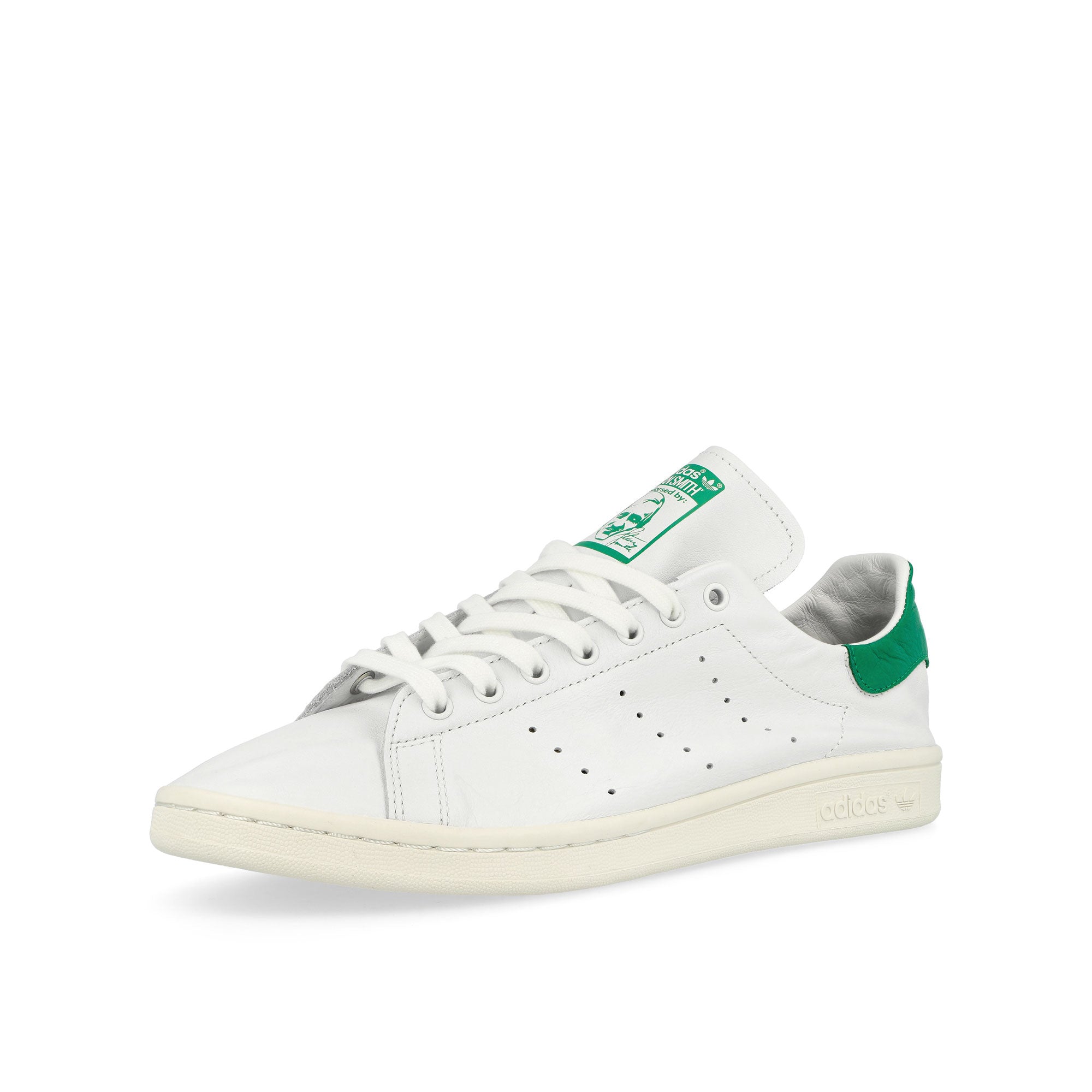 adidas Stan Smith Decon Footwear White / Green / Core White Low Top Sneakers Close Up | Overkill