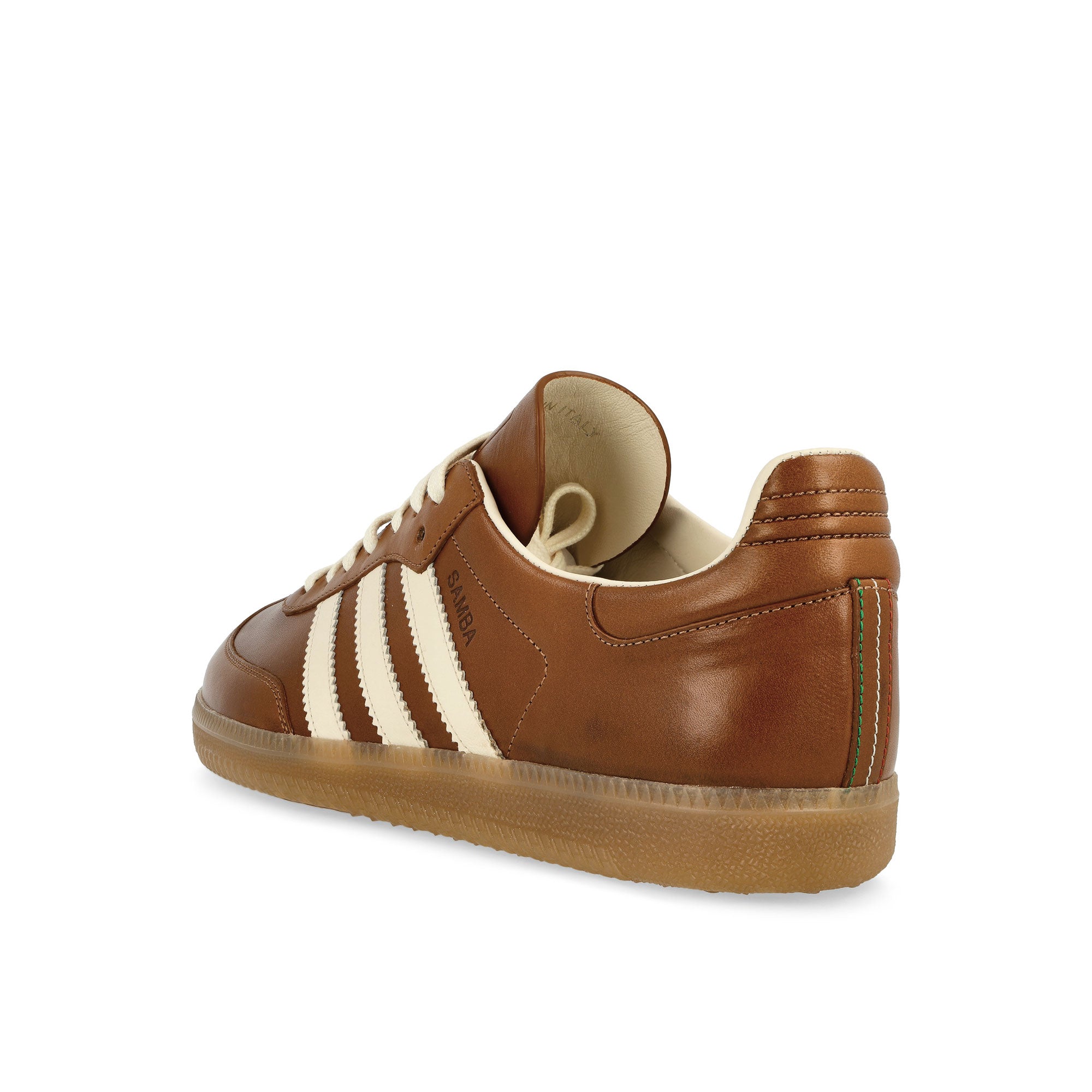 adidas Samba OG Made in Italy Supplier Colour / Wonder White / Gum3 Low Top Sneakers Material | Overkill