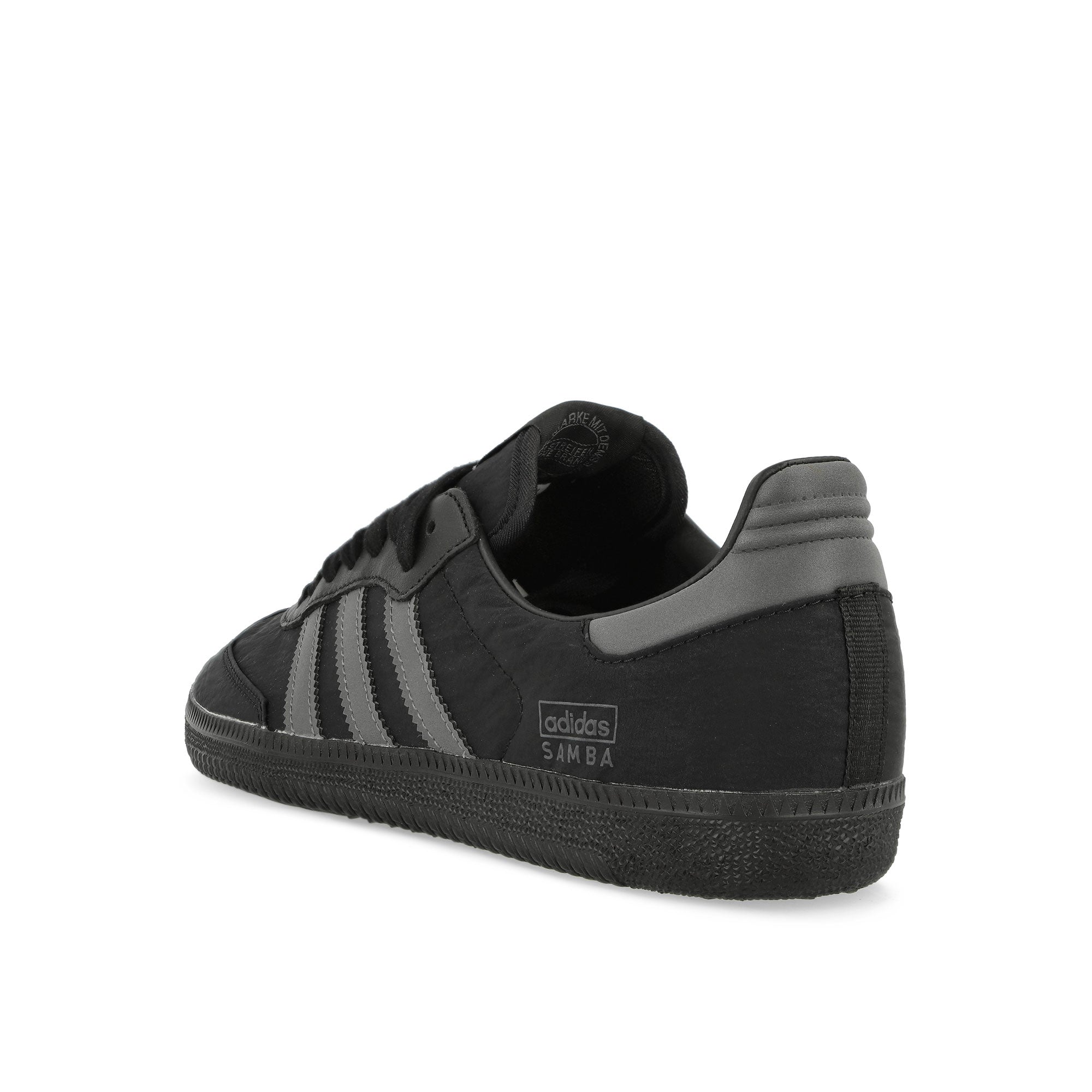 adidas Samba OG Core Black / Grey Five / Core Black Low Top Sneakers Material | Overkill
