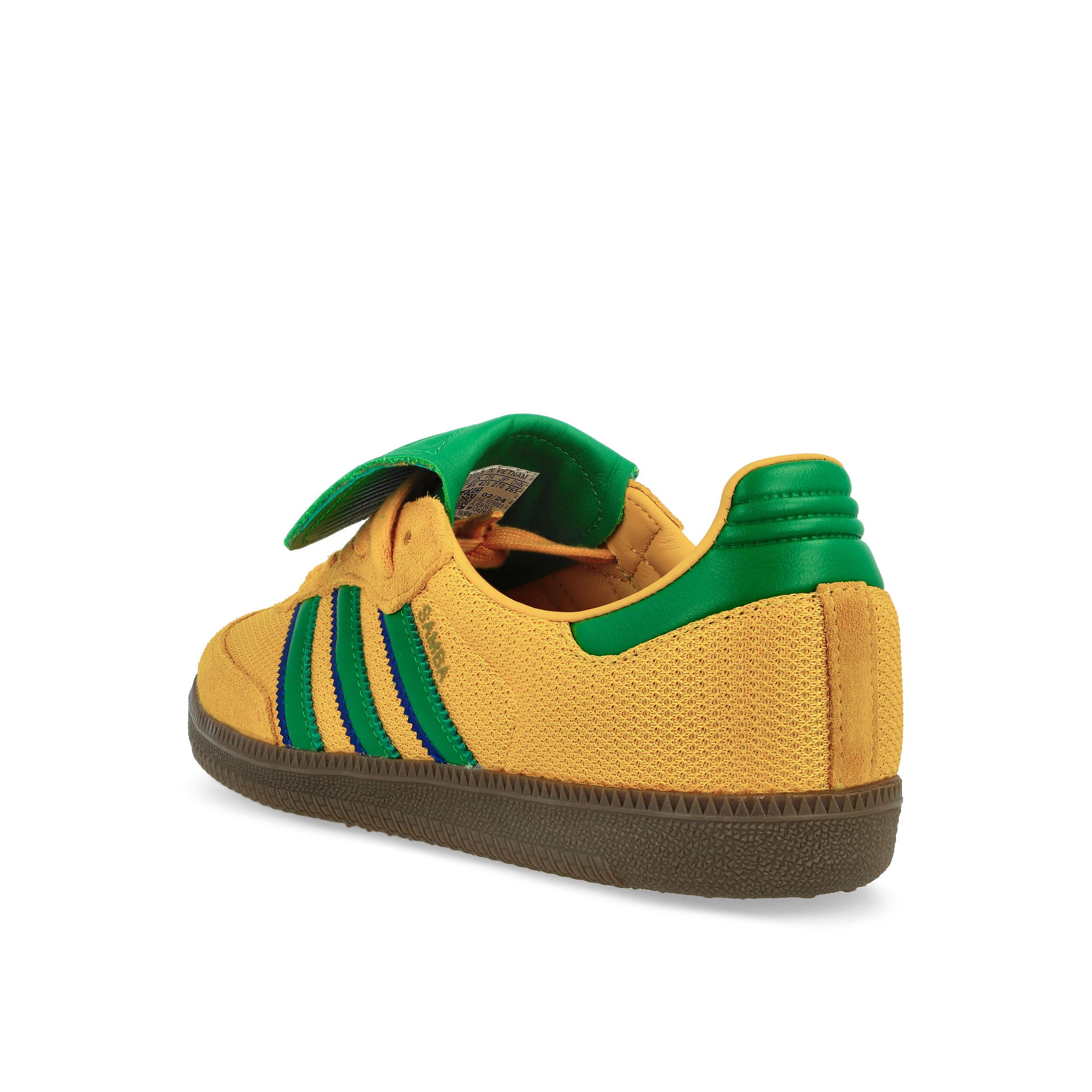 adidas Samba LT Preloved Yellow / Green / Gum 5 Low Top Sneakers Material | Overkill