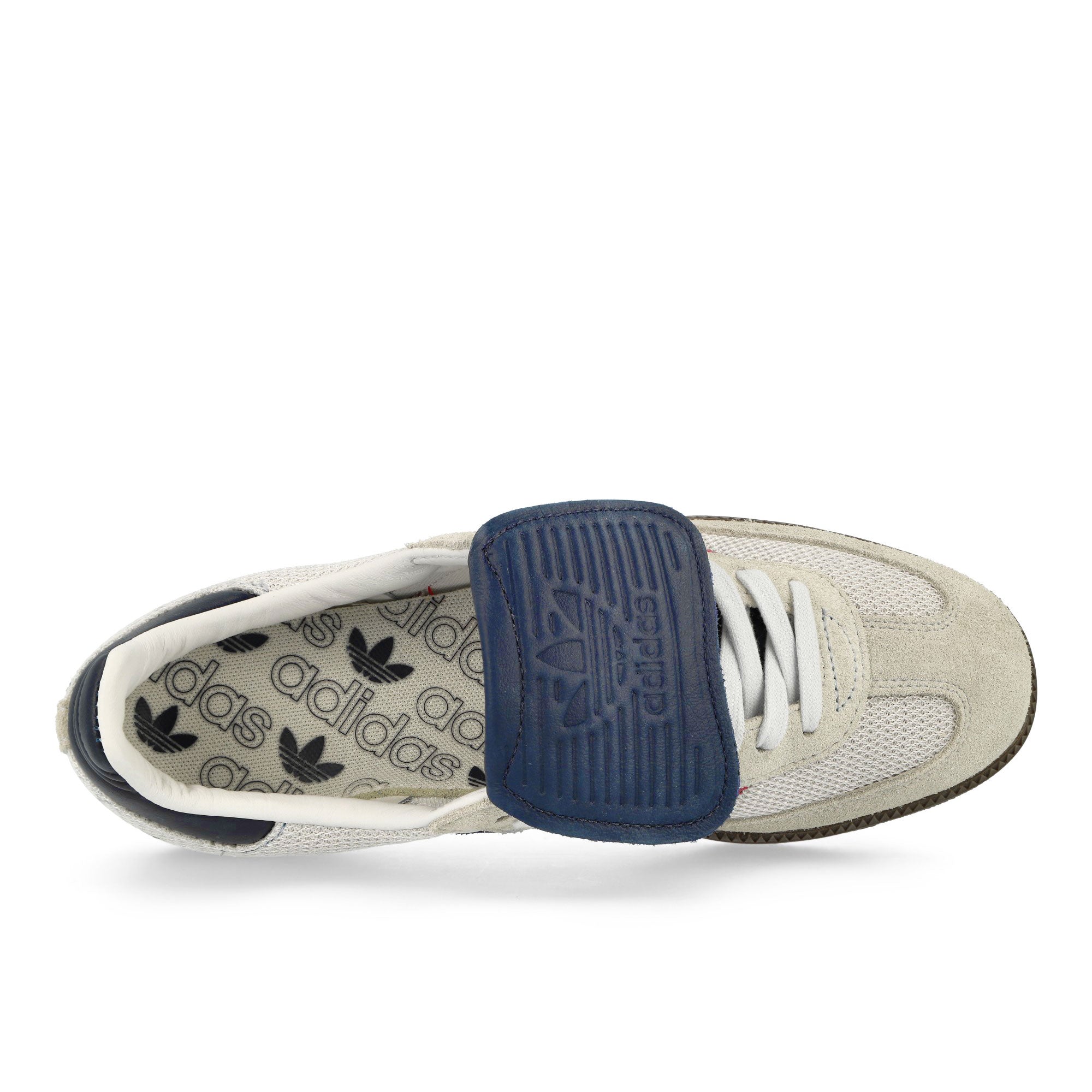 adidas Samba LT Crystal White / Dark Blue / Gum 5 Low Top Sneakers Detailfoto | Overkill