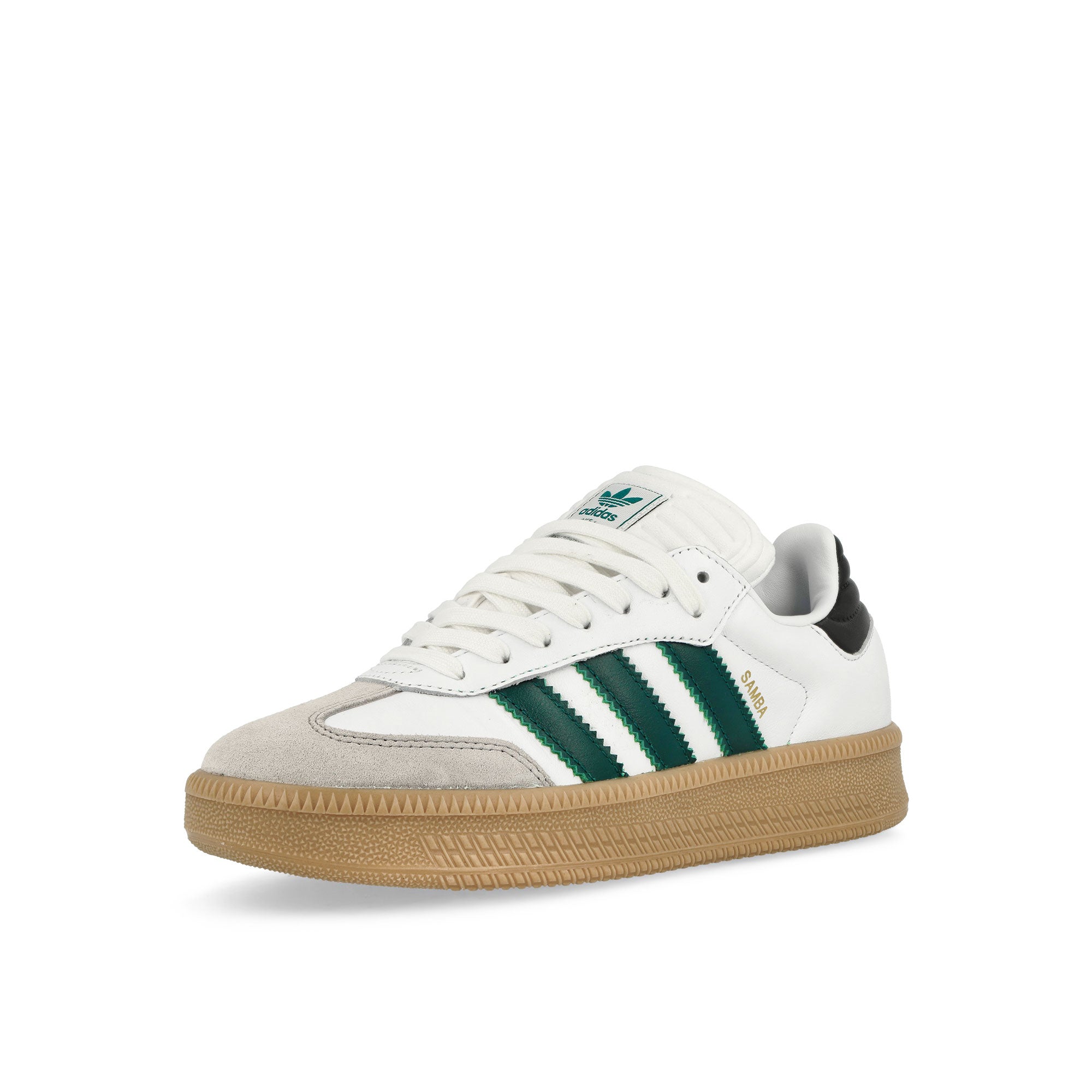 adidas Samba XLG Footwear White / Collegiate Green / Pantone Low Top Sneakers Close Up | Overkill