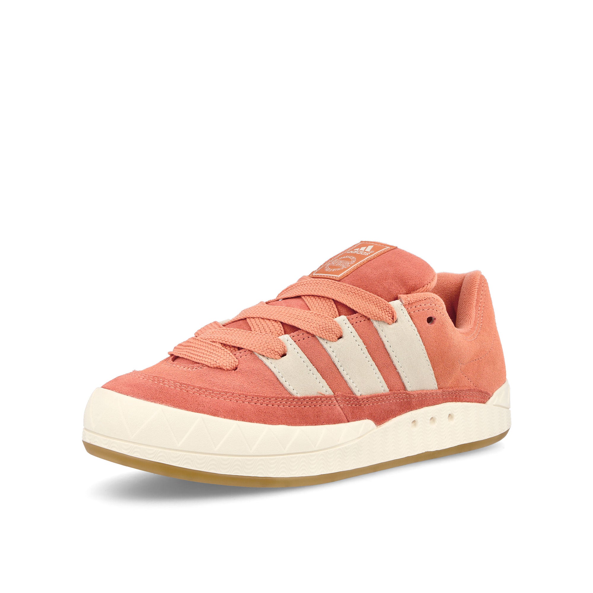 adidas Adimatic Wonder Clay-Off White-Gum3 Low Top Sneakers Close Up | Overkill