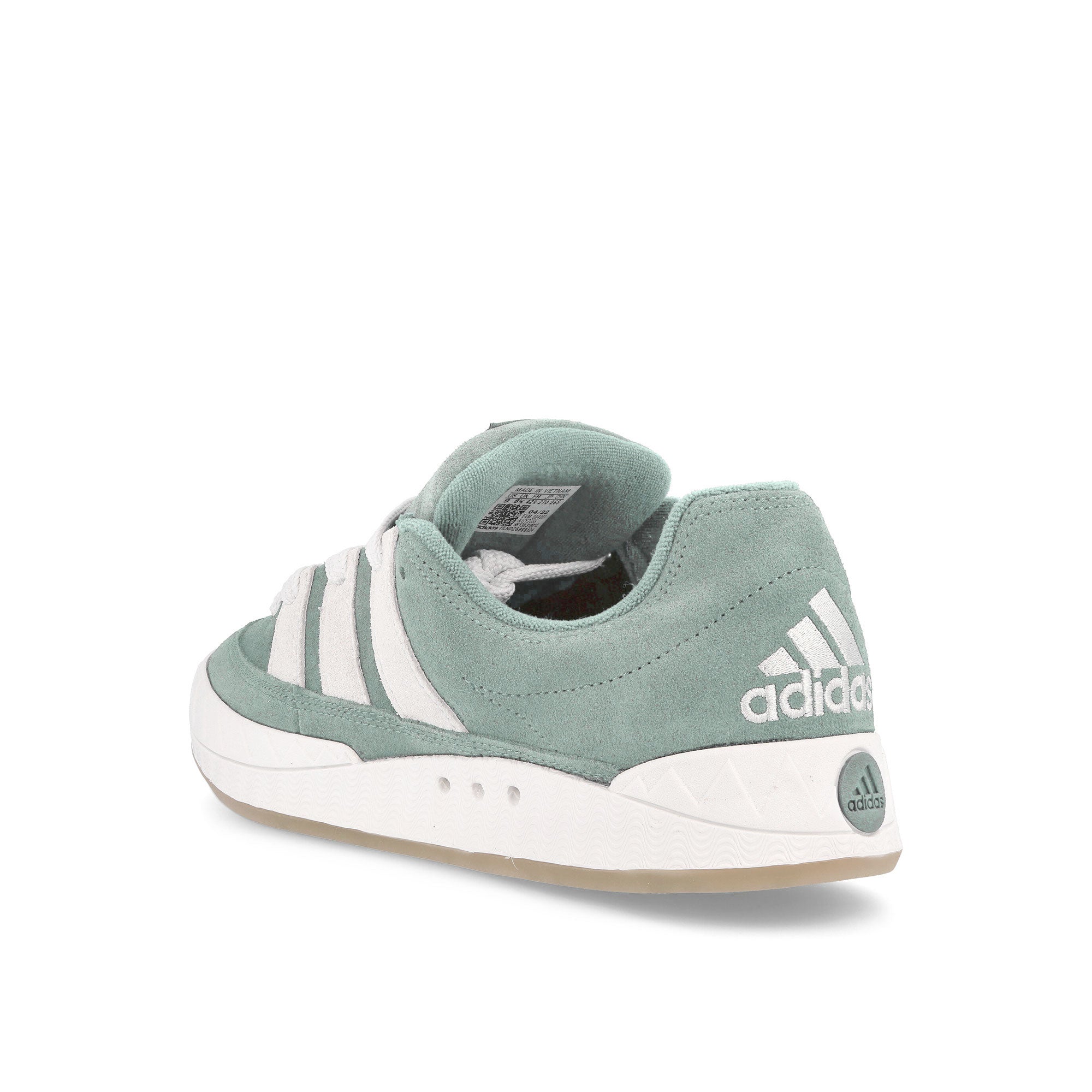 adidas Adimatic Wonder Silver-Off White-Gum 3 Low Top Sneakers Material | Overkill