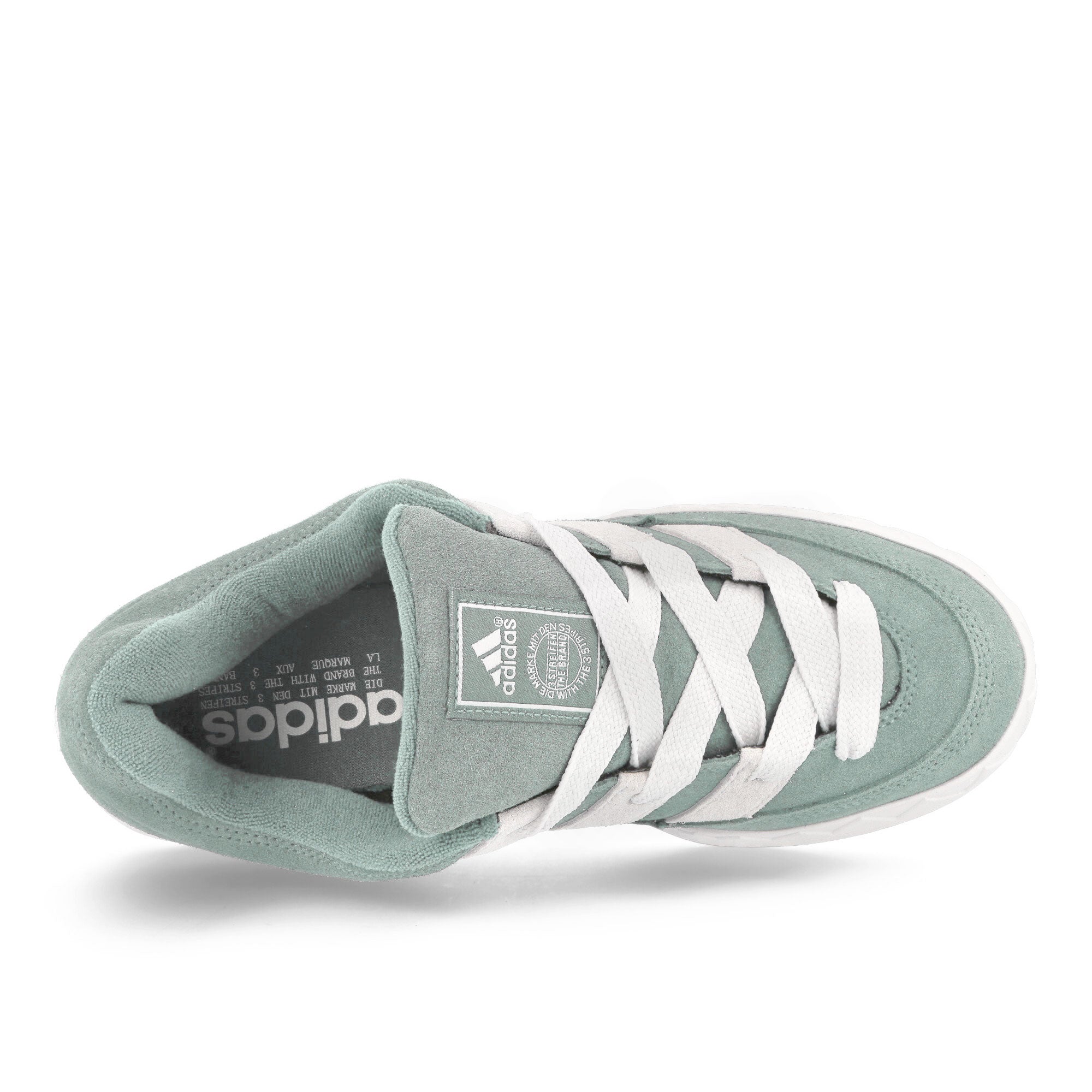adidas Adimatic Wonder Silver-Off White-Gum 3 Low Top Sneakers Detailfoto | Overkill
