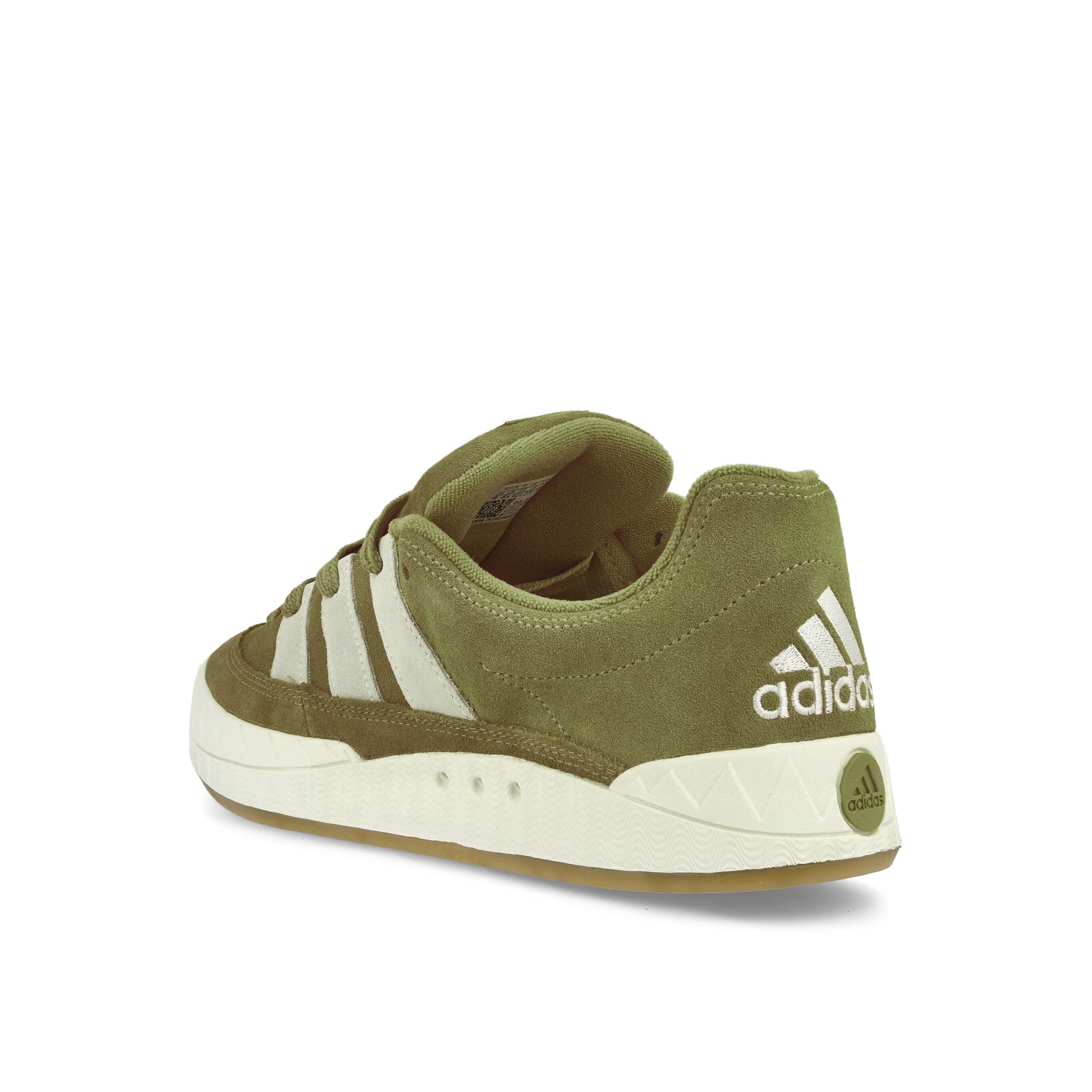 adidas Adimatic Olive Strata-Wonder Beige-Off White Low Top Sneakers Material | Overkill