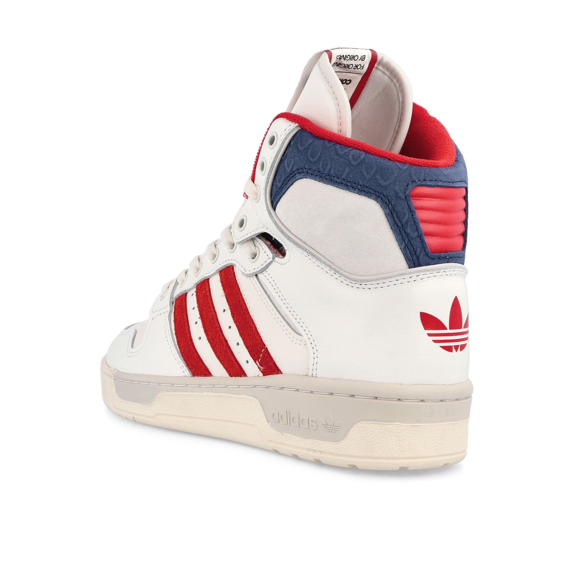 adidas Conductor Hi – The Collective Pack Chalk White / Scarlet / Grey One High Top Sneakers Material | Overkill