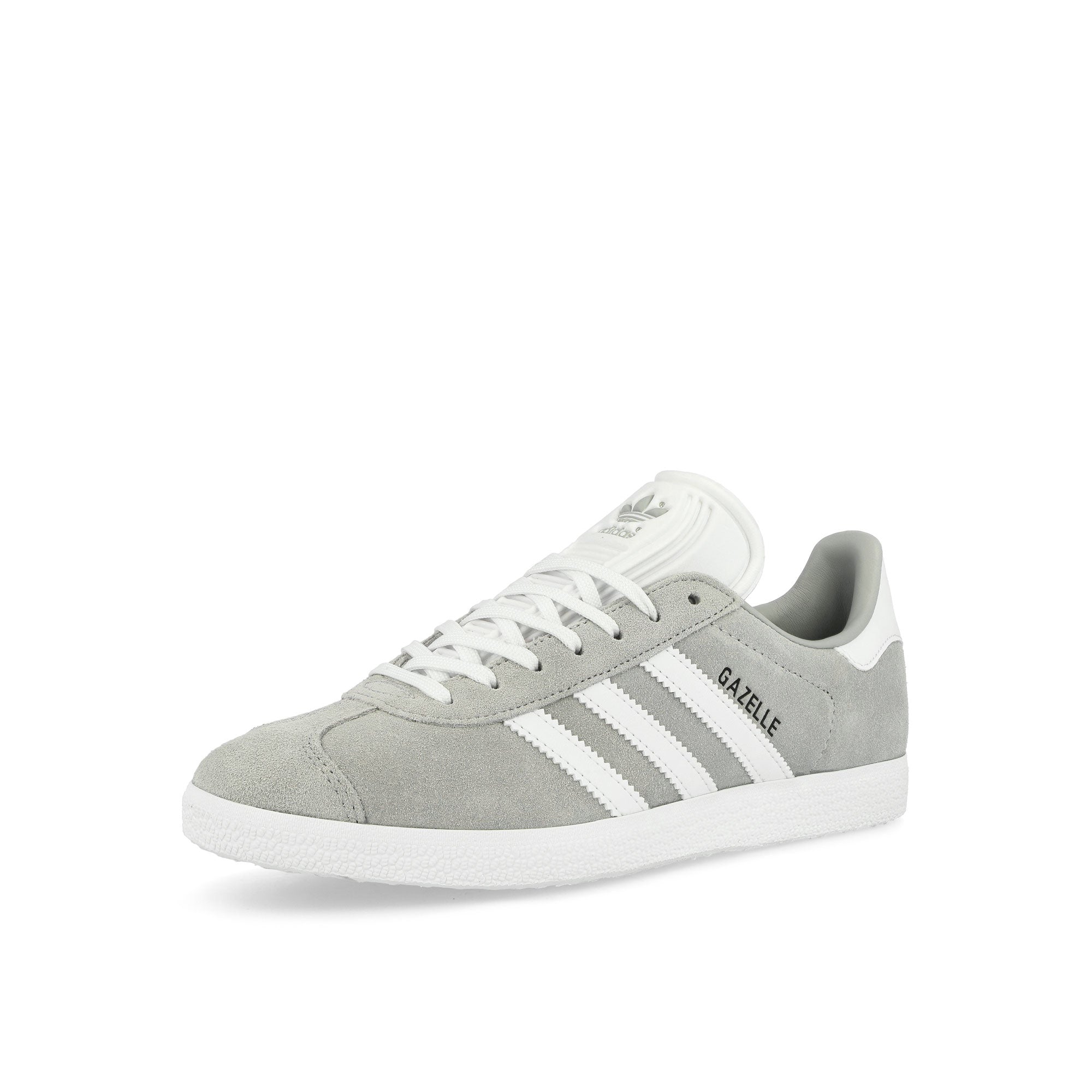 adidas Gazelle W Grey Two / Footwear White / Core Black Low Top Sneakers Close Up | Overkill