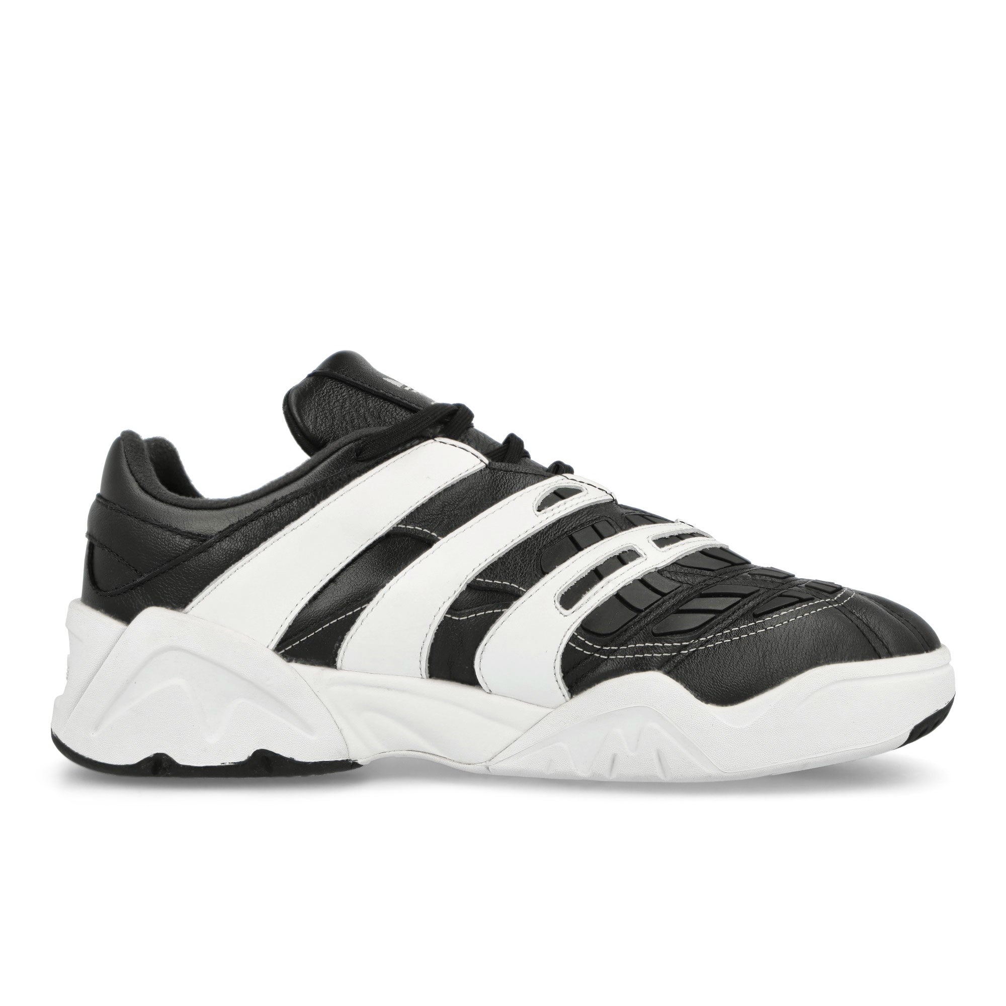 adidas Predator XLG Core Black-Footwear White-Core Black Low Top Sneakers Silhouette | Overkill