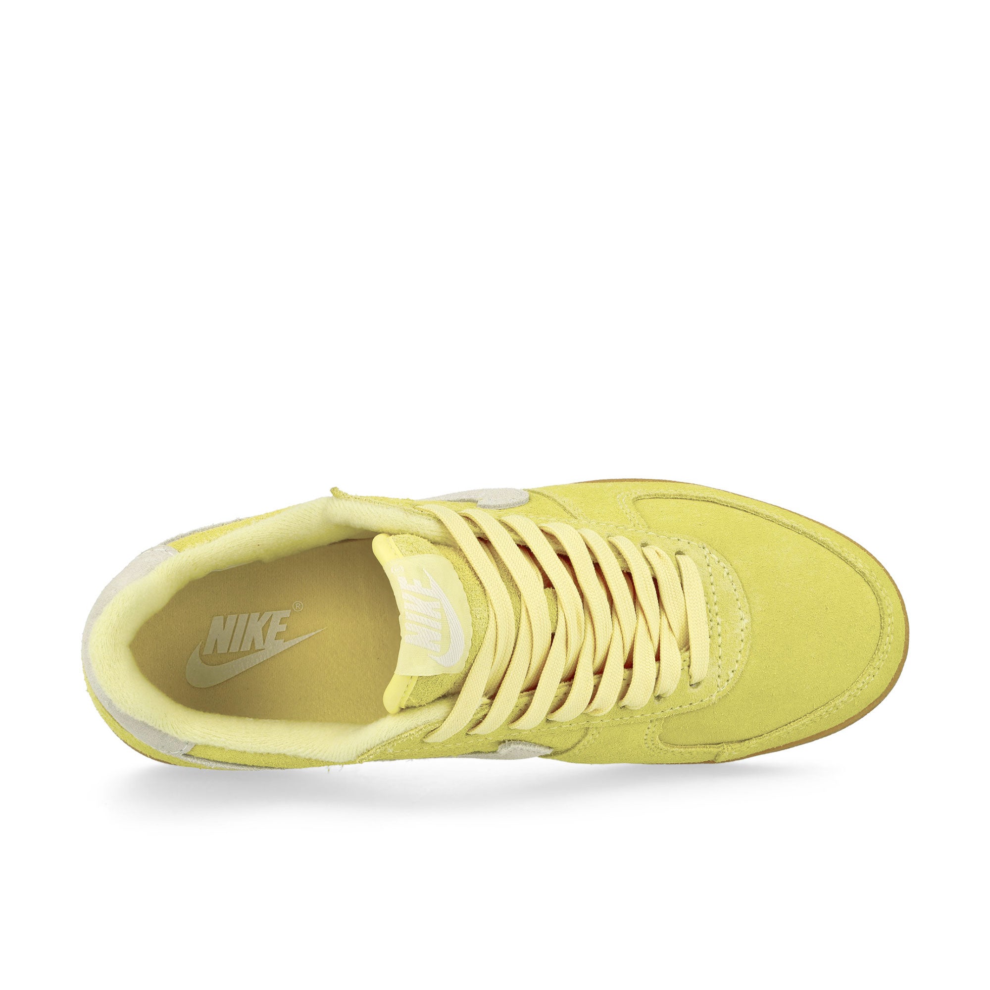 Nike Wmns Field General Soft Yellow / White - Gum Light Brown Low Top Sneakers Detailfoto | Overkill