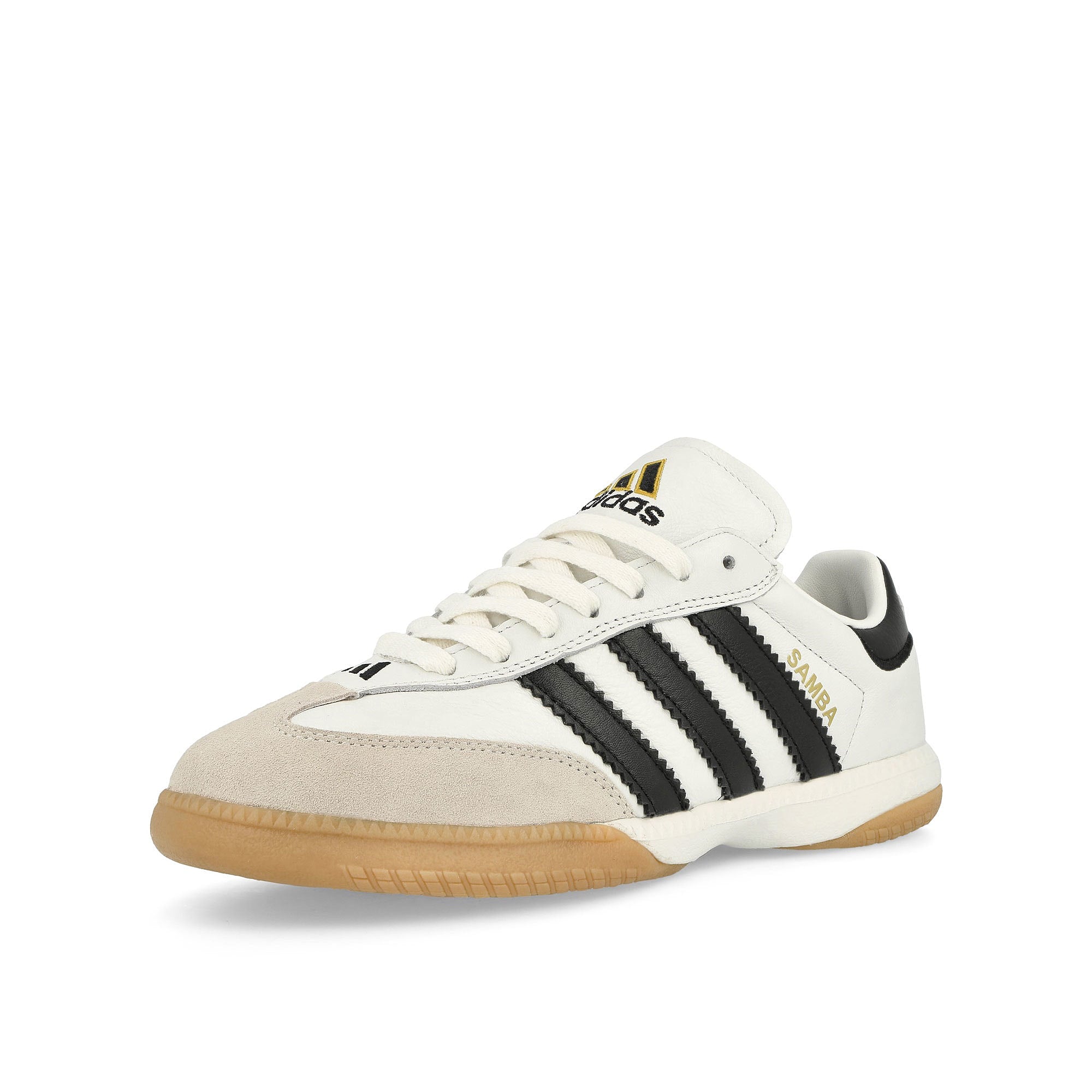 adidas Samba Millennium Footwear White / Core Black / Gum 3 Low Top Sneakers Close Up | Overkill