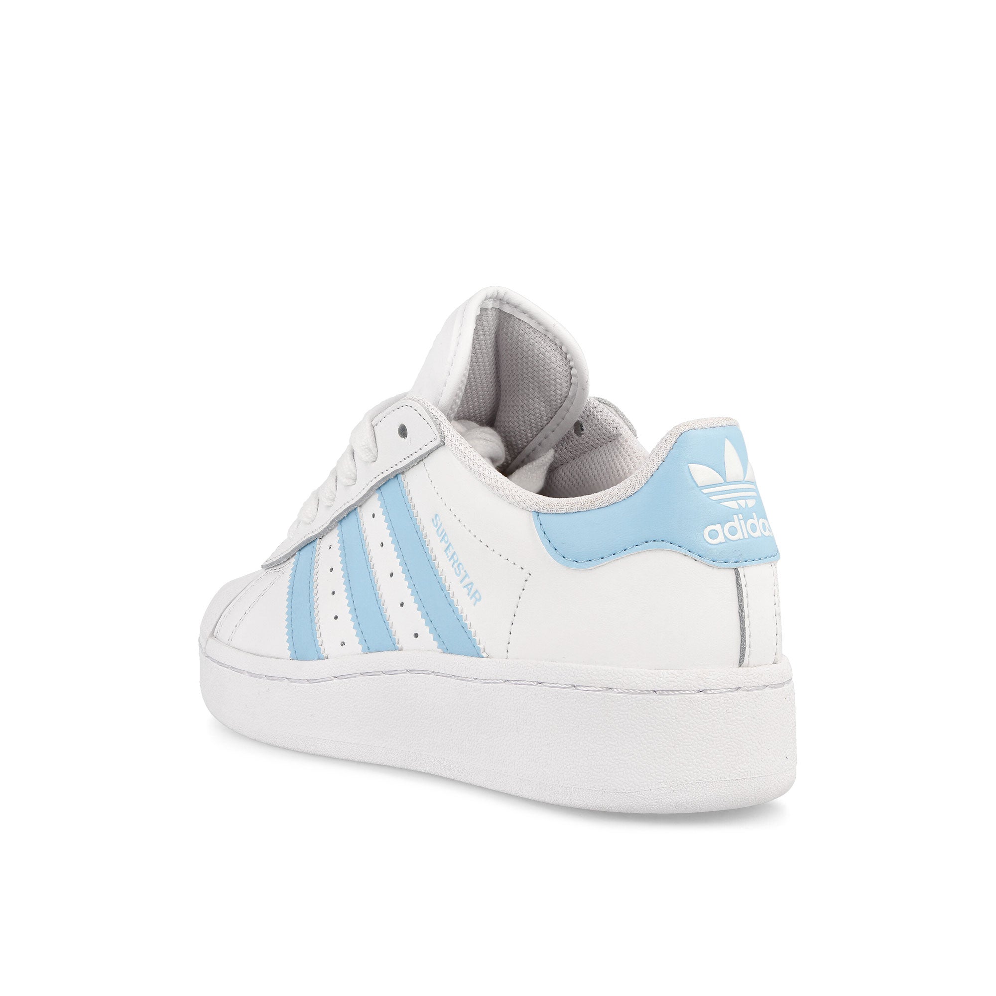 adidas Superstar XLG W Footwear White-Clear Sky-Footwear White Low Top Sneakers Material | Overkill