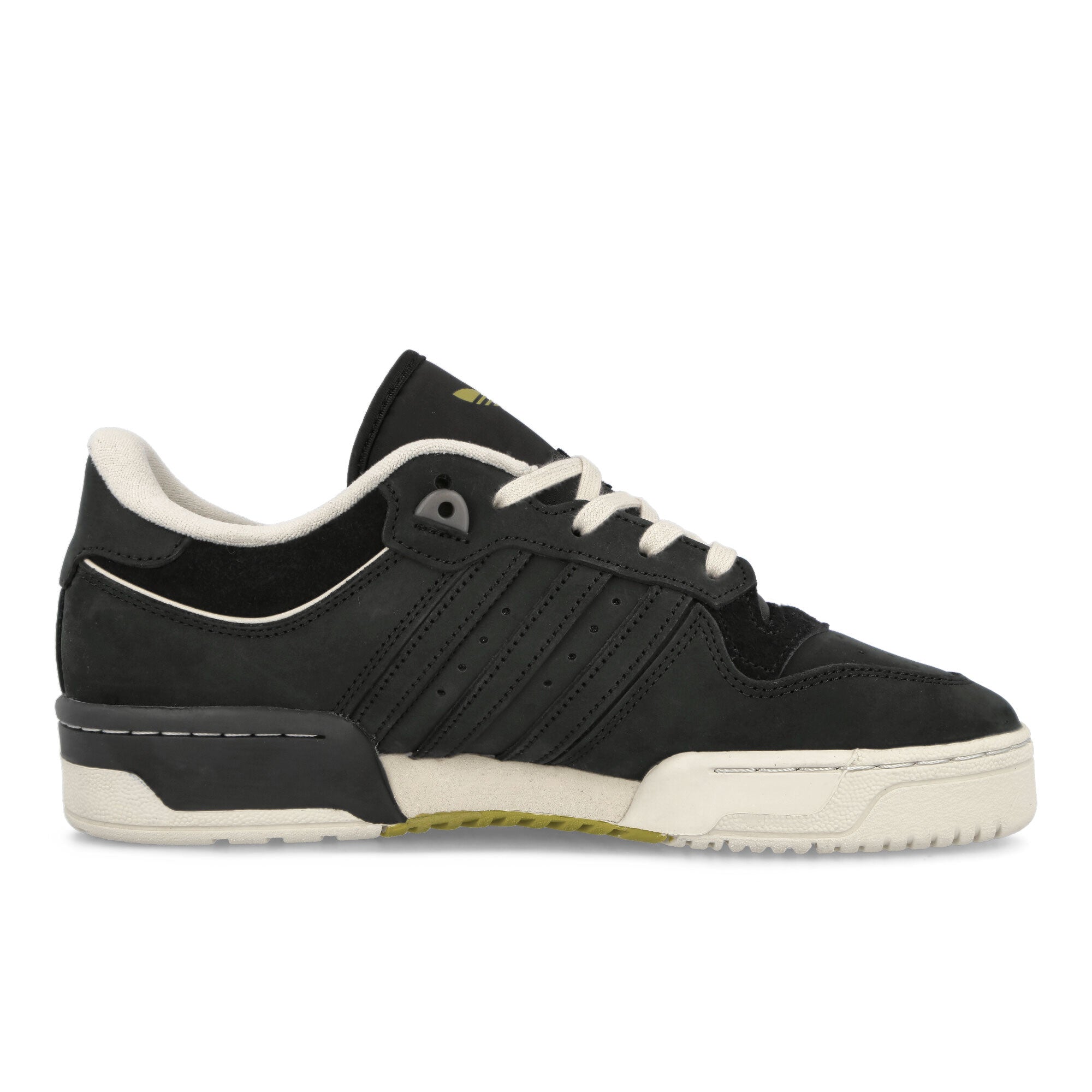 adidas Rivalry Low 86 Black-Talc-Pulse Olive Sneakers Silhouette | Overkill