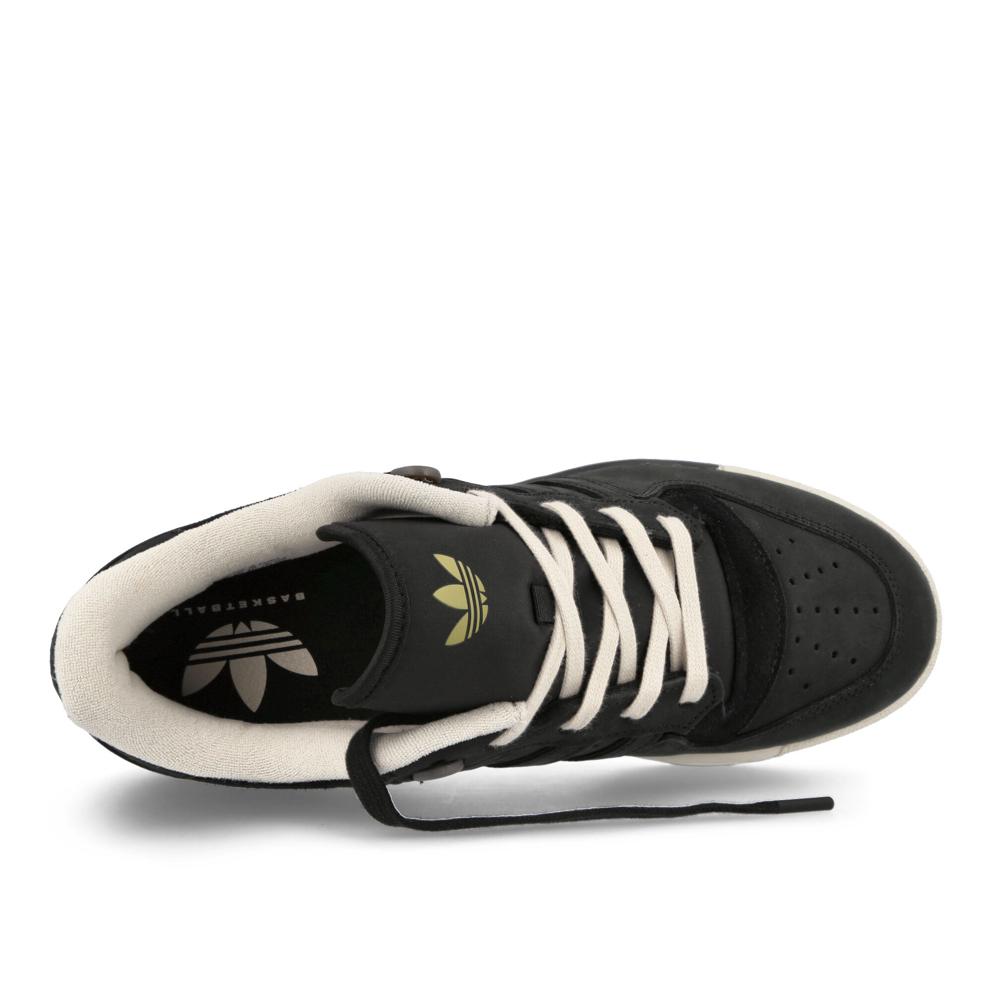 adidas Rivalry Low 86 Black-Talc-Pulse Olive Sneakers Detailfoto | Overkill