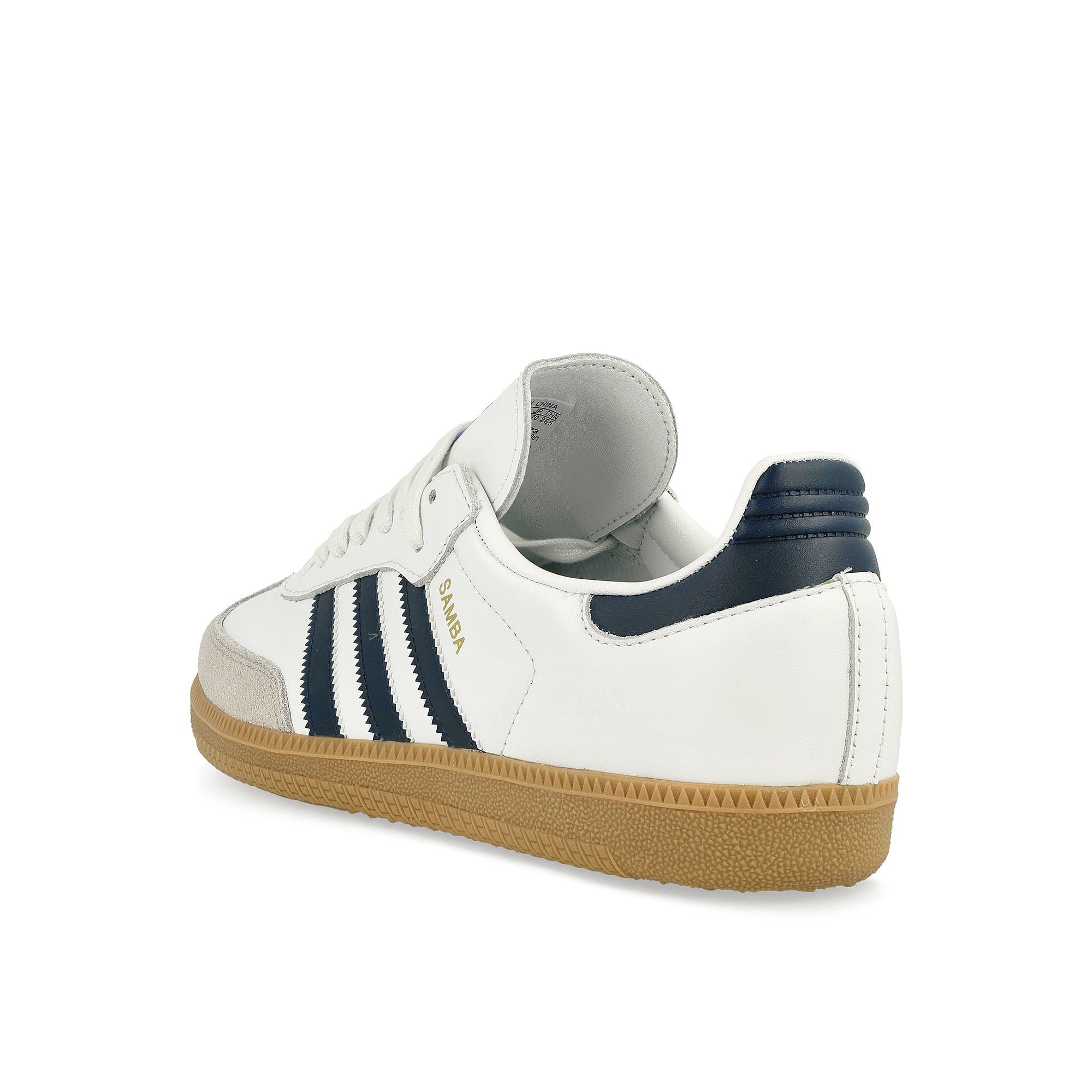 adidas Samba OG Footwear White / Night Indigo / Gum 3 Low Top Sneakers Material | Overkill