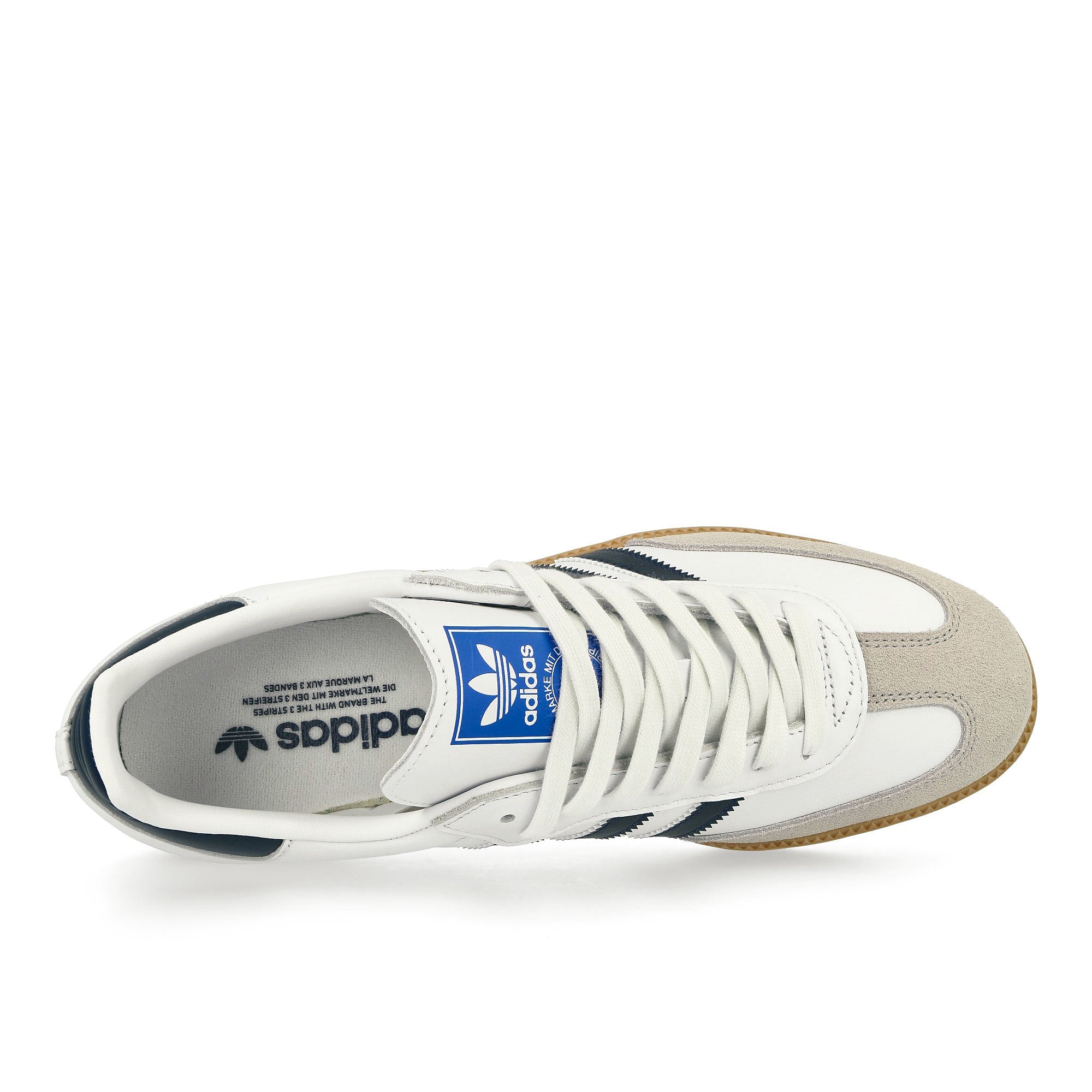 adidas Samba OG Footwear White / Night Indigo / Gum 3 Low Top Sneakers Detailfoto | Overkill