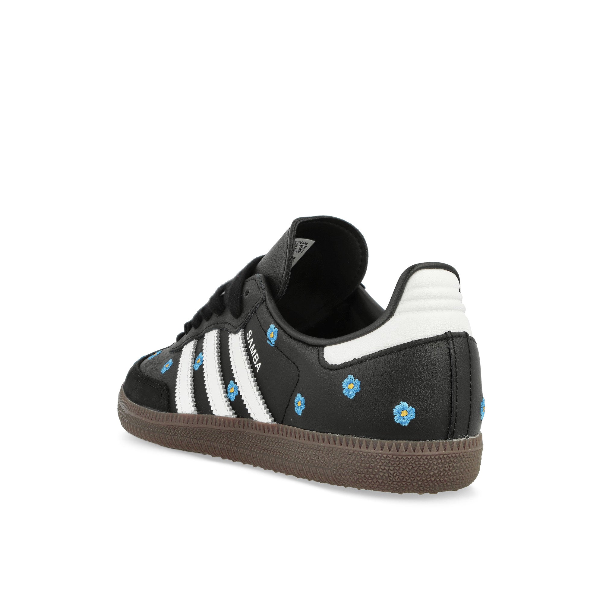 adidas Samba OG W Core Black / Footwear White / Gum 5 Low Top Sneakers Material | Overkill