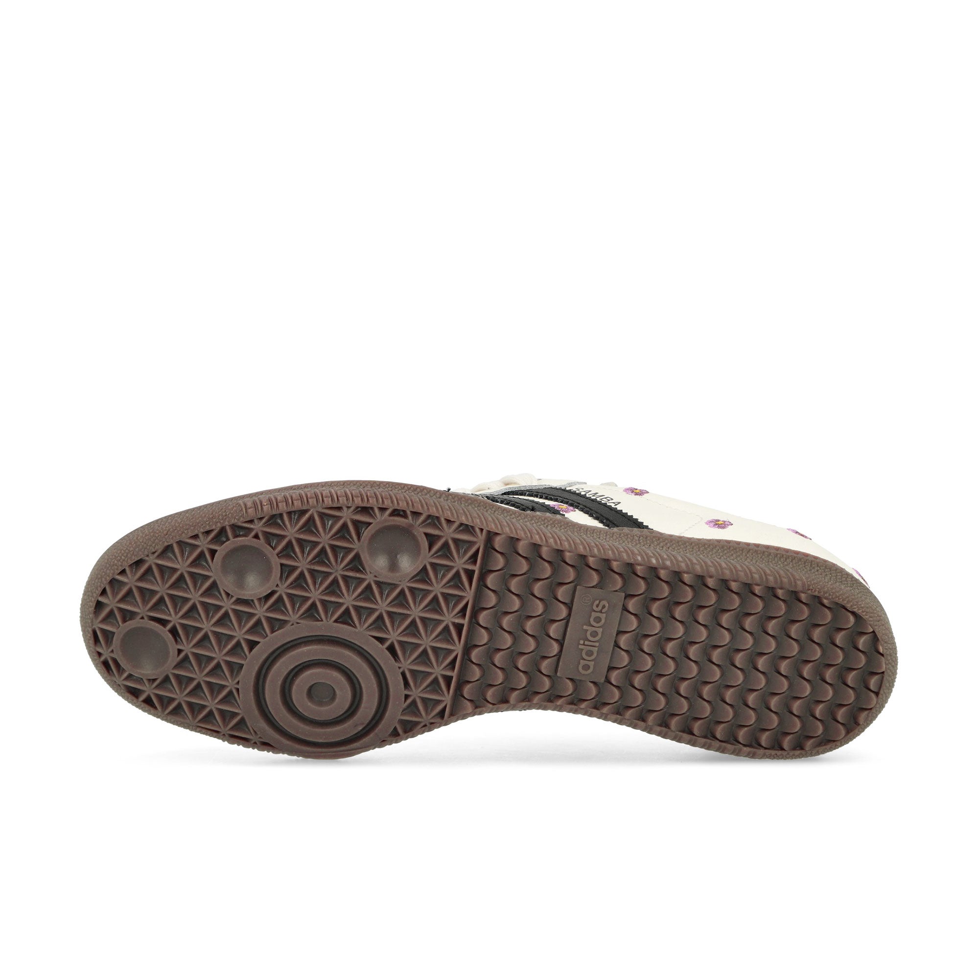 adidas Samba OG W Cloud White / Core Black / Gum 5 Low Top Sneakers Detail View 1 | Overkill