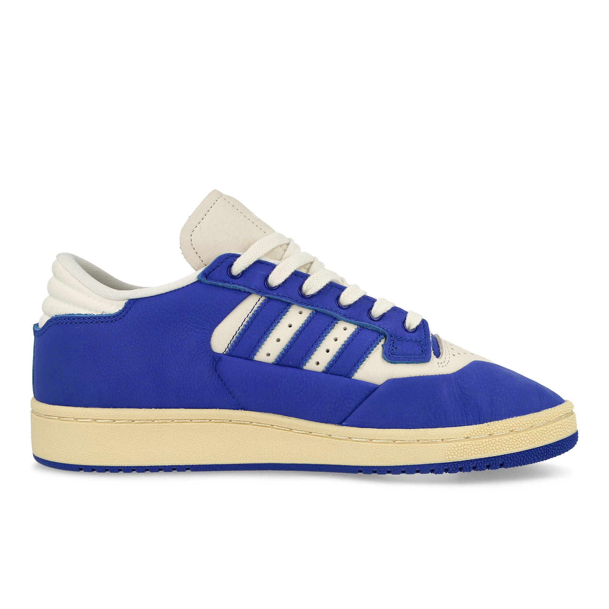 adidas Centennial 85 Lo 002 Lucid Blue / Cloud White / Easy Yellow Low Top Sneakers Silhouette | Overkill
