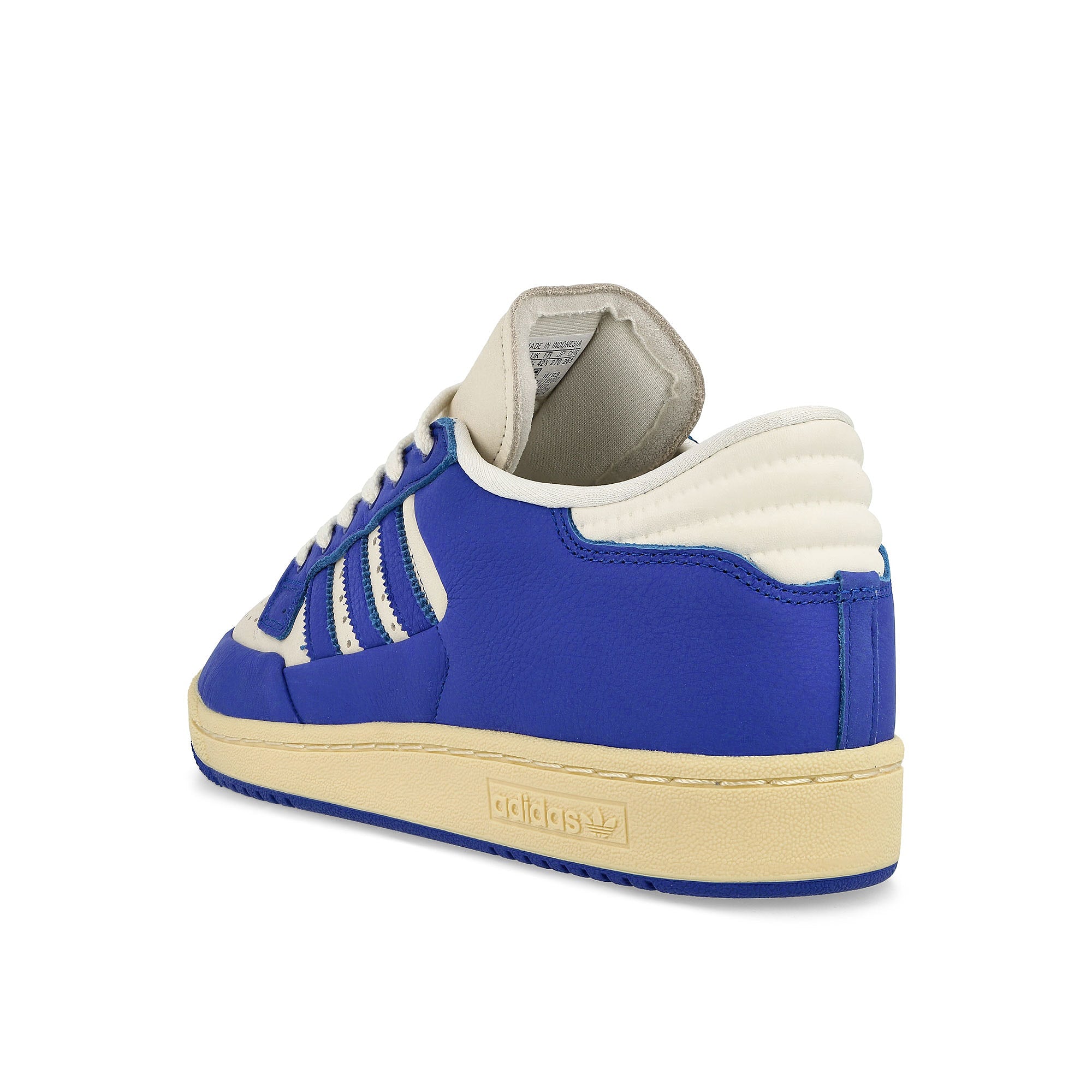 adidas Centennial 85 Lo 002 Lucid Blue / Cloud White / Easy Yellow Low Top Sneakers Material | Overkill