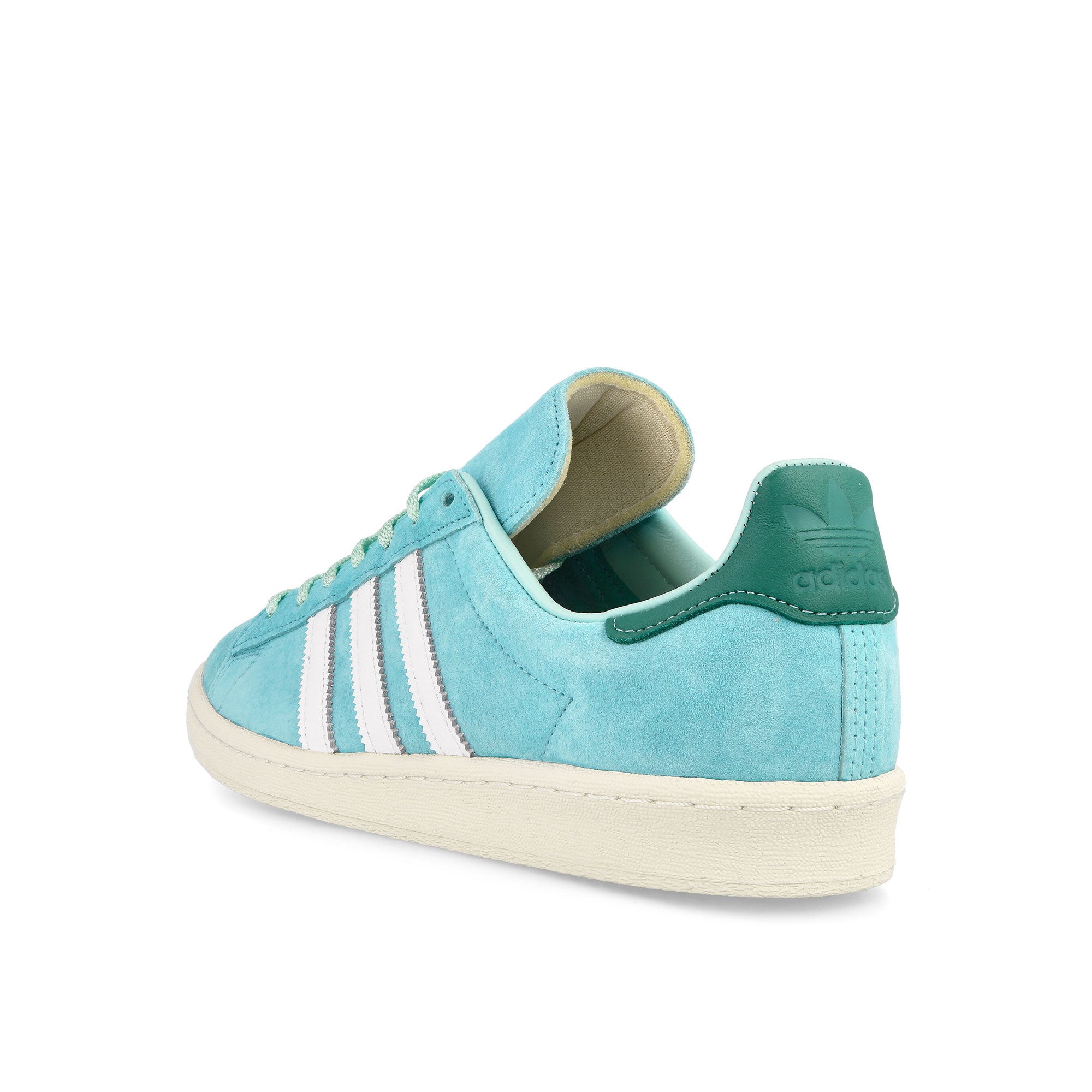 adidas Campus 80s Light Aqua-Cloud White-Off White Low Top Sneakers Material | Overkill