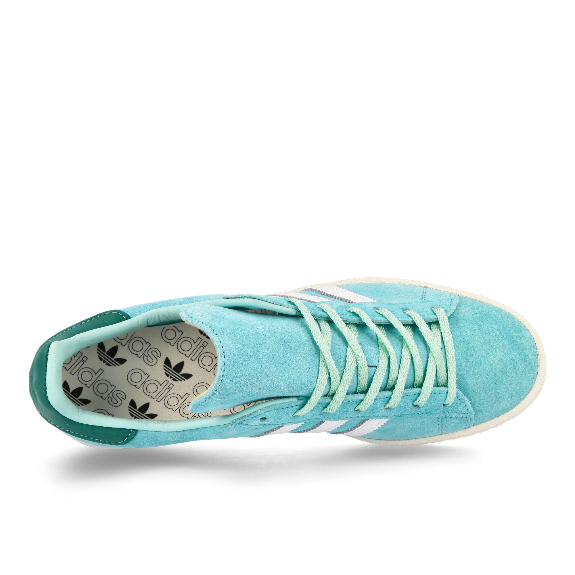 adidas Campus 80s Light Aqua-Cloud White-Off White Low Top Sneakers Detailfoto | Overkill