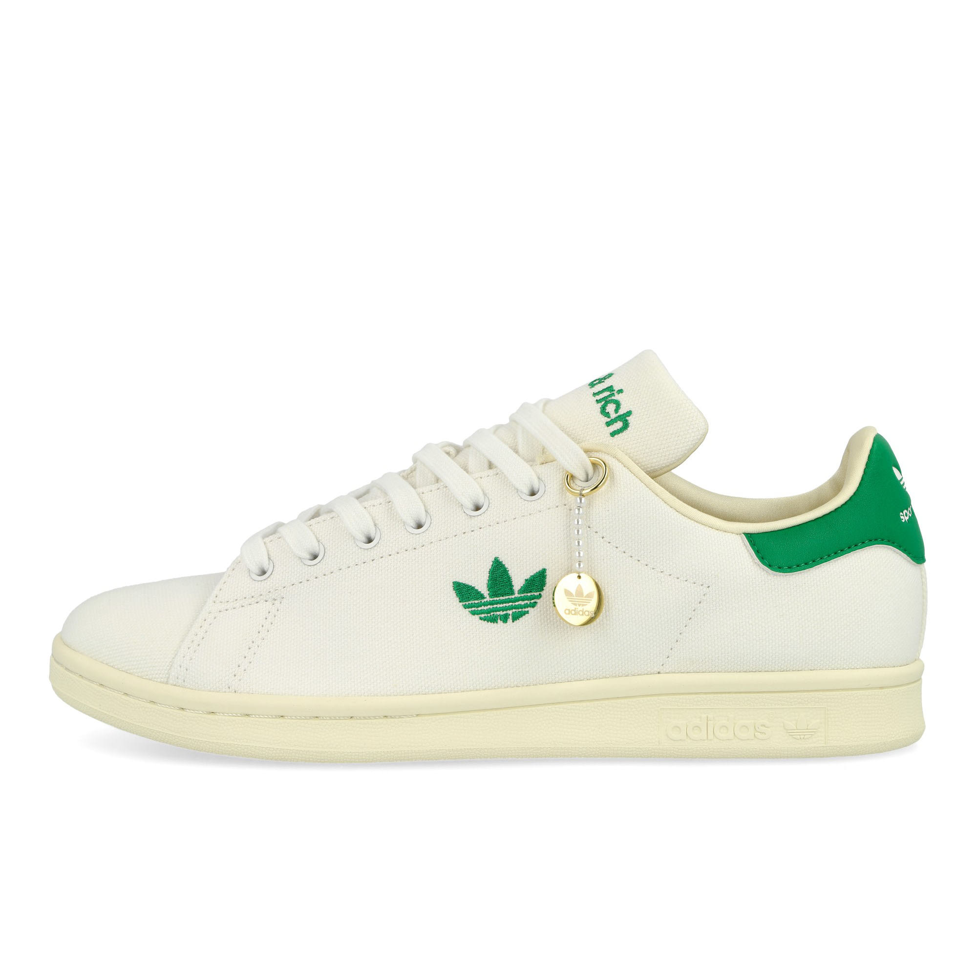 adidas SPORTY & RICH x adidas Stan Smith White / Green / Off White Low Top Sneakers IF5658 | Overkill