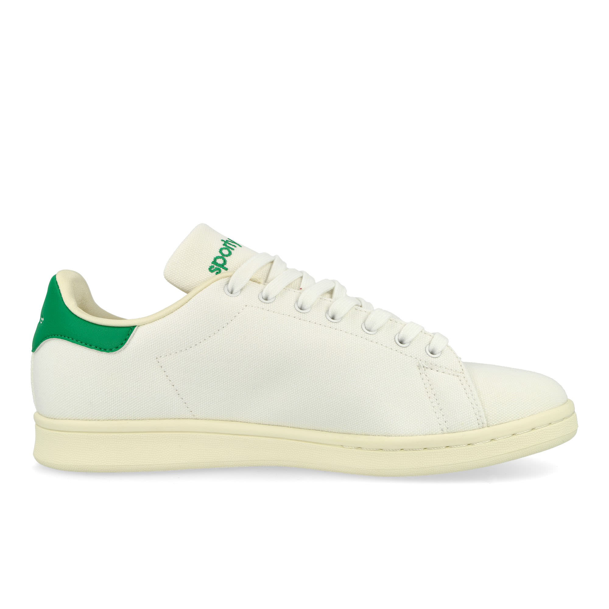 adidas SPORTY & RICH x adidas Stan Smith White / Green / Off White Low Top Sneakers Silhouette | Overkill
