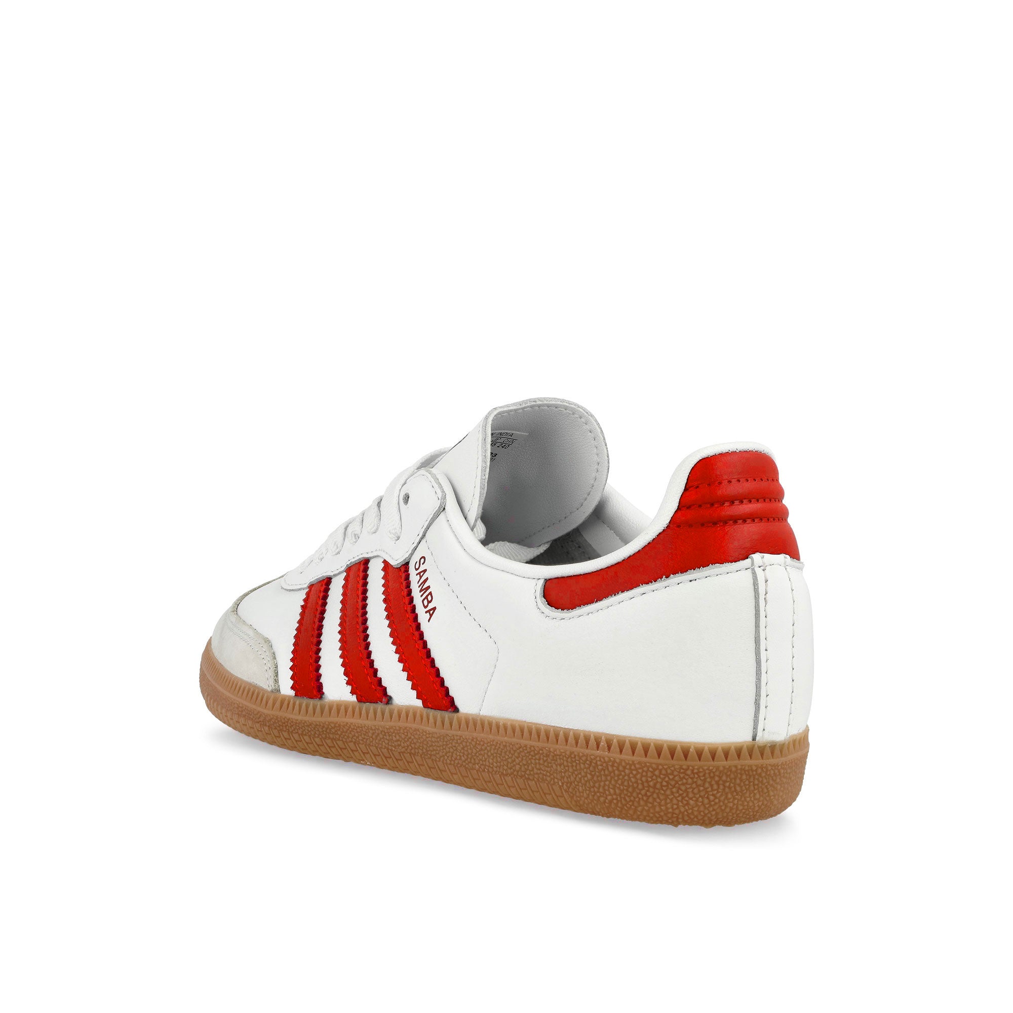adidas Samba OG W Cloud White / Solar Red / Off White Low Top Sneakers Material | Overkill