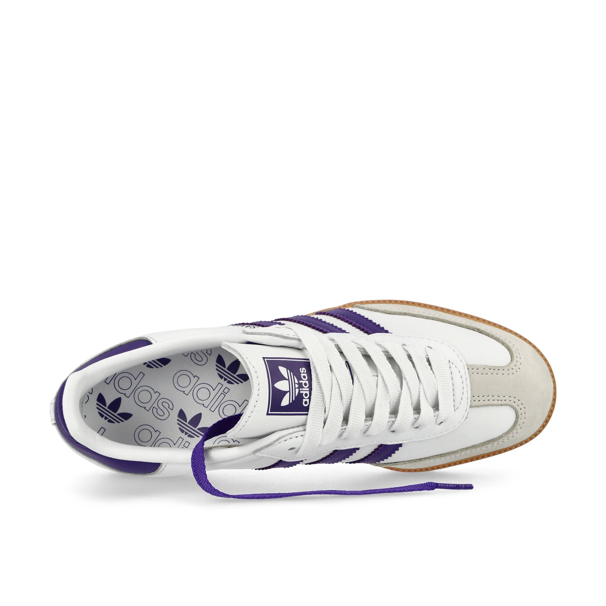 adidas Samba OG W Cloud White / Energy Ink / Off White Low Top Sneakers Detailfoto | Overkill