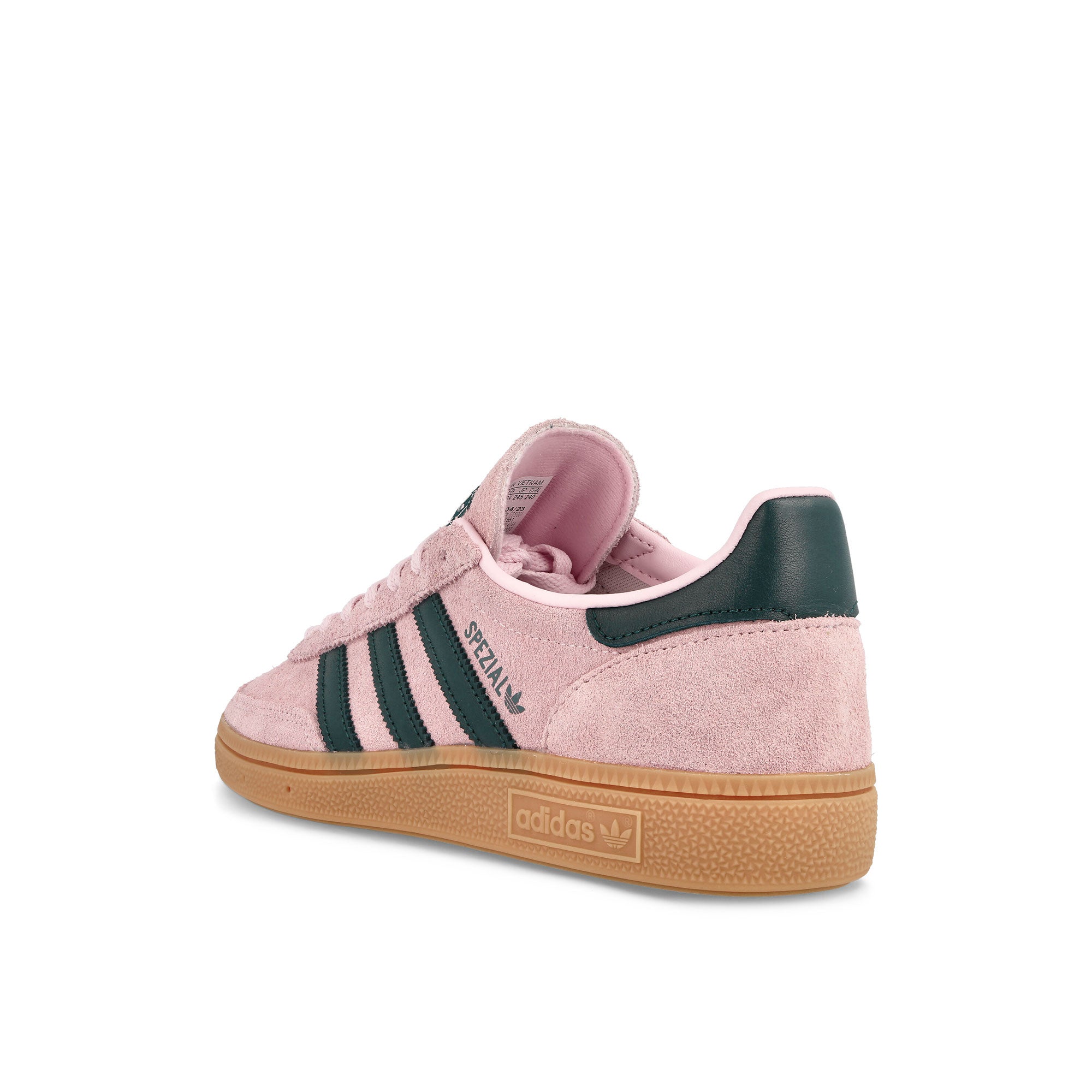 adidas Handball Spezial W Clear Pink / Arctic Night / Gum 2 / Low Top Sneakers Material | Overkill