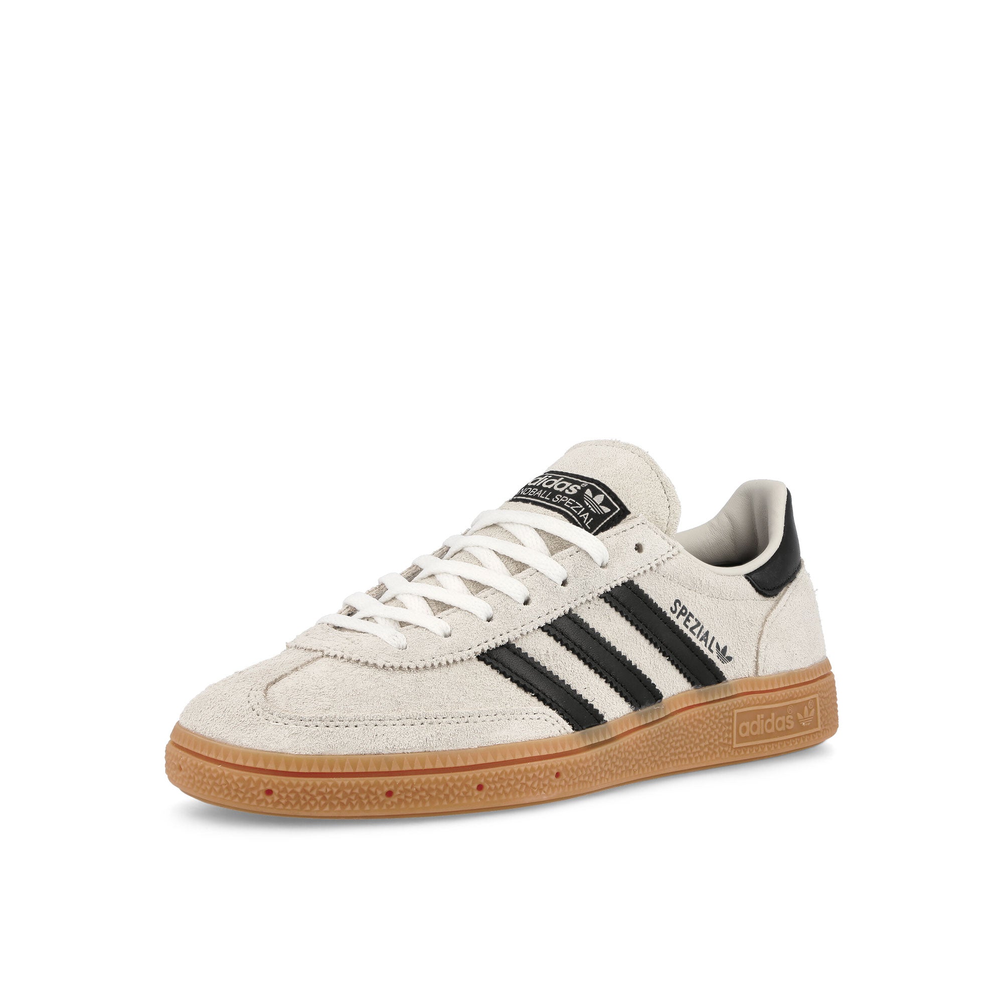 adidas Handball Spezial W Alumina / Core Black / Footwear White Low Top Sneakers Close Up | Overkill