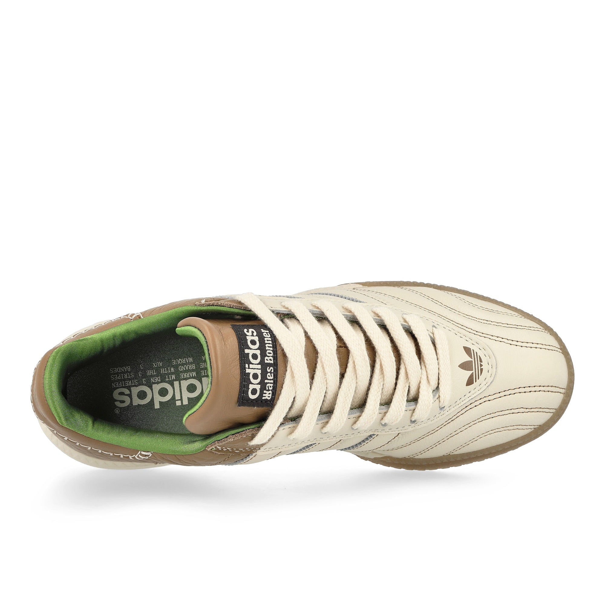 adidas MN Samba Elena Nappa Wonder White / Wonder White / None Low Top Sneakers Detailfoto | Overkill