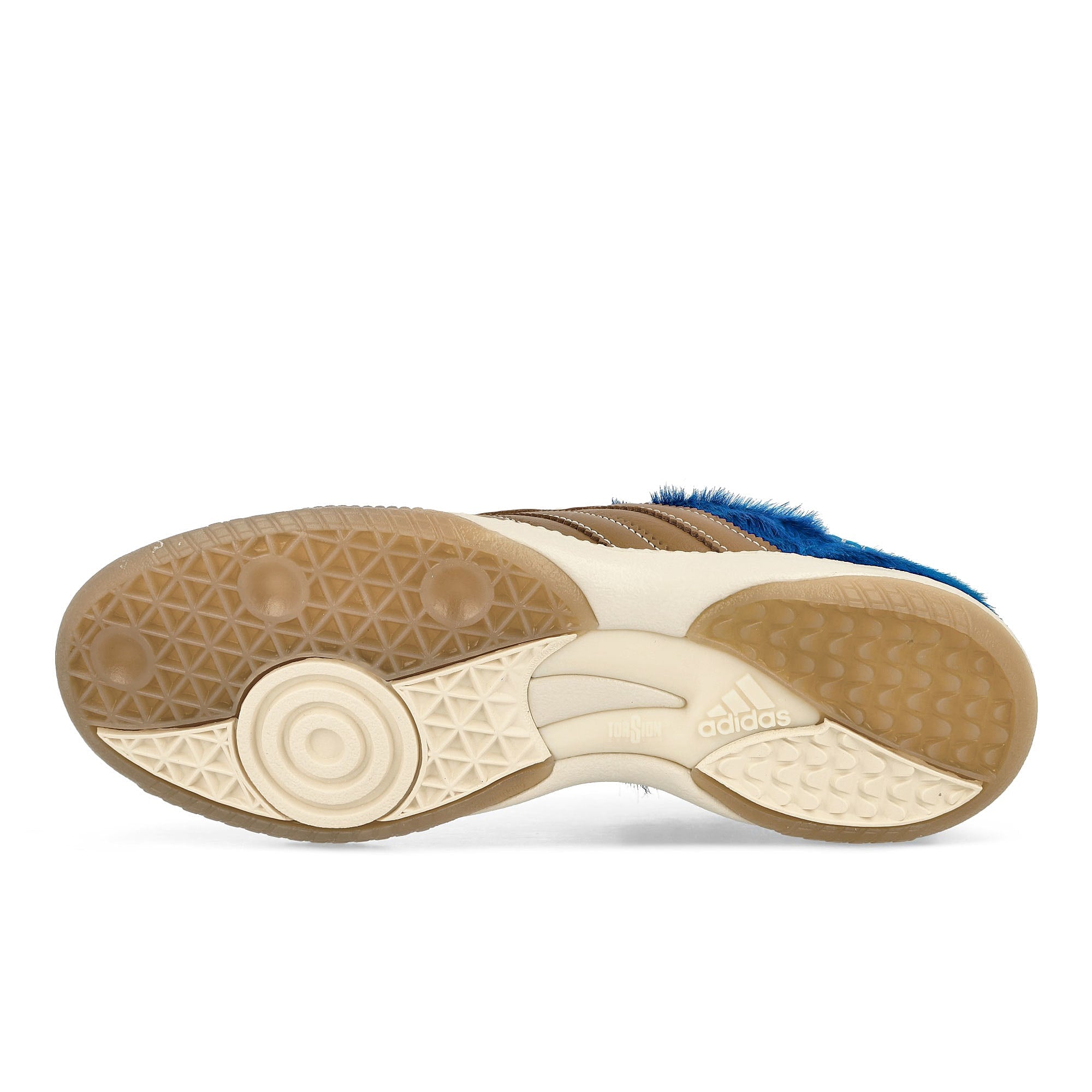 adidas Samba Pony Nappa Supcol / Supcol / Royal Blue Low Top Sneakers Detail View 1 | Overkill