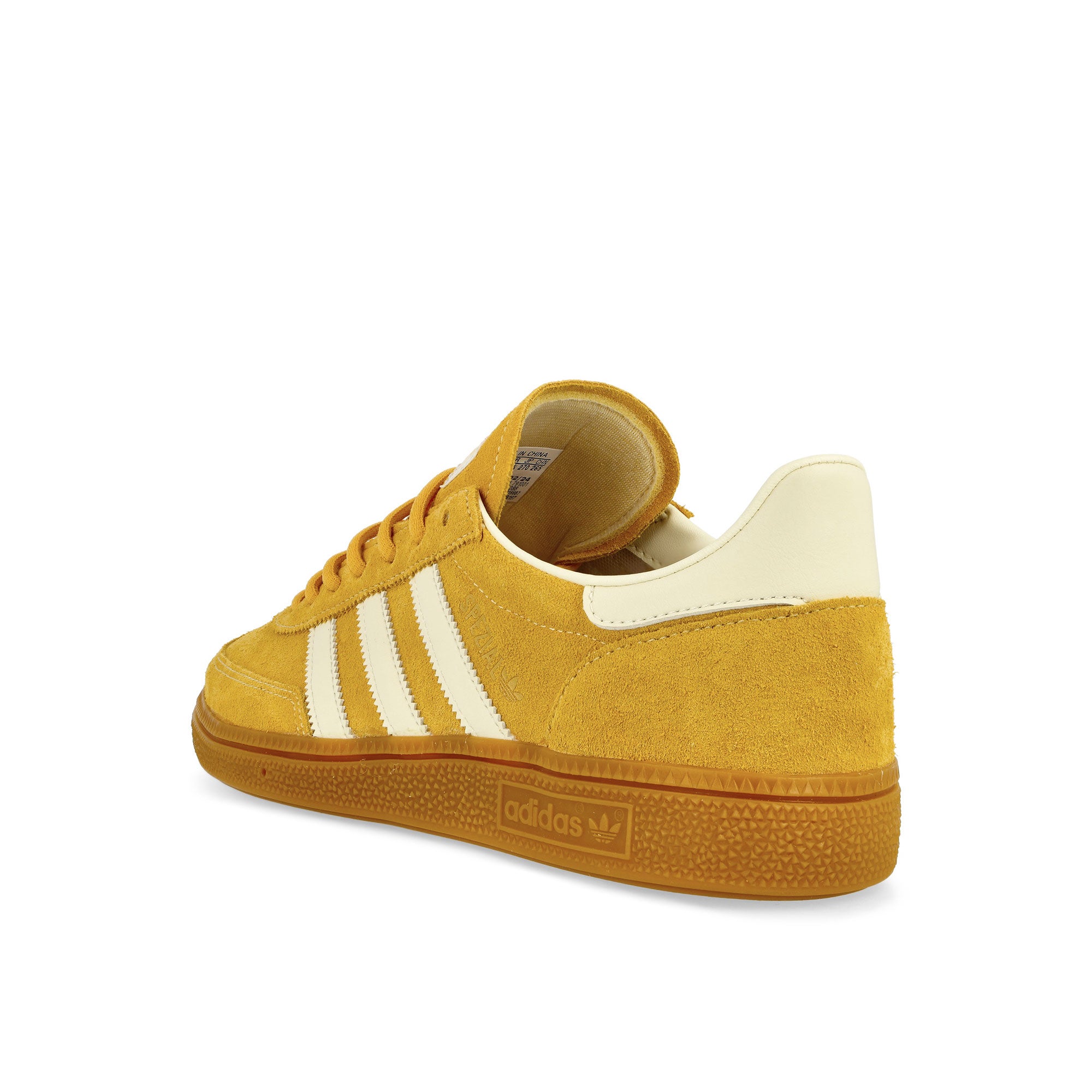 adidas Handball Spezial Preloved Yellow / Cream White / Footwear White Low Top Sneakers Material | Overkill