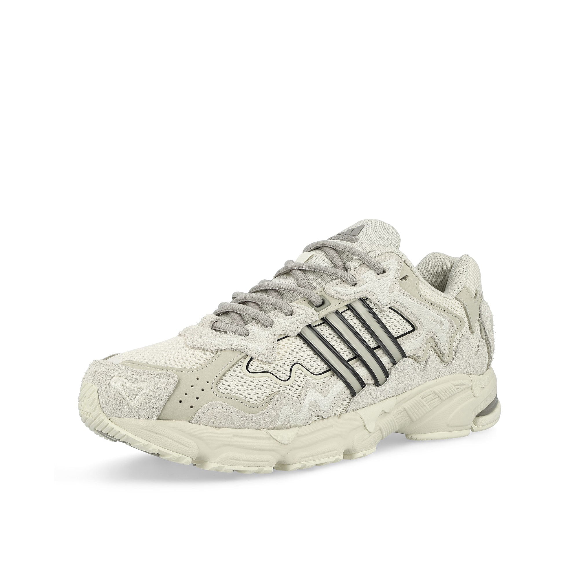 adidas Bad Bunny x adidas Response CL Wonder White / Cream White / Collegiate Granite Sneakers Close Up | Overkill