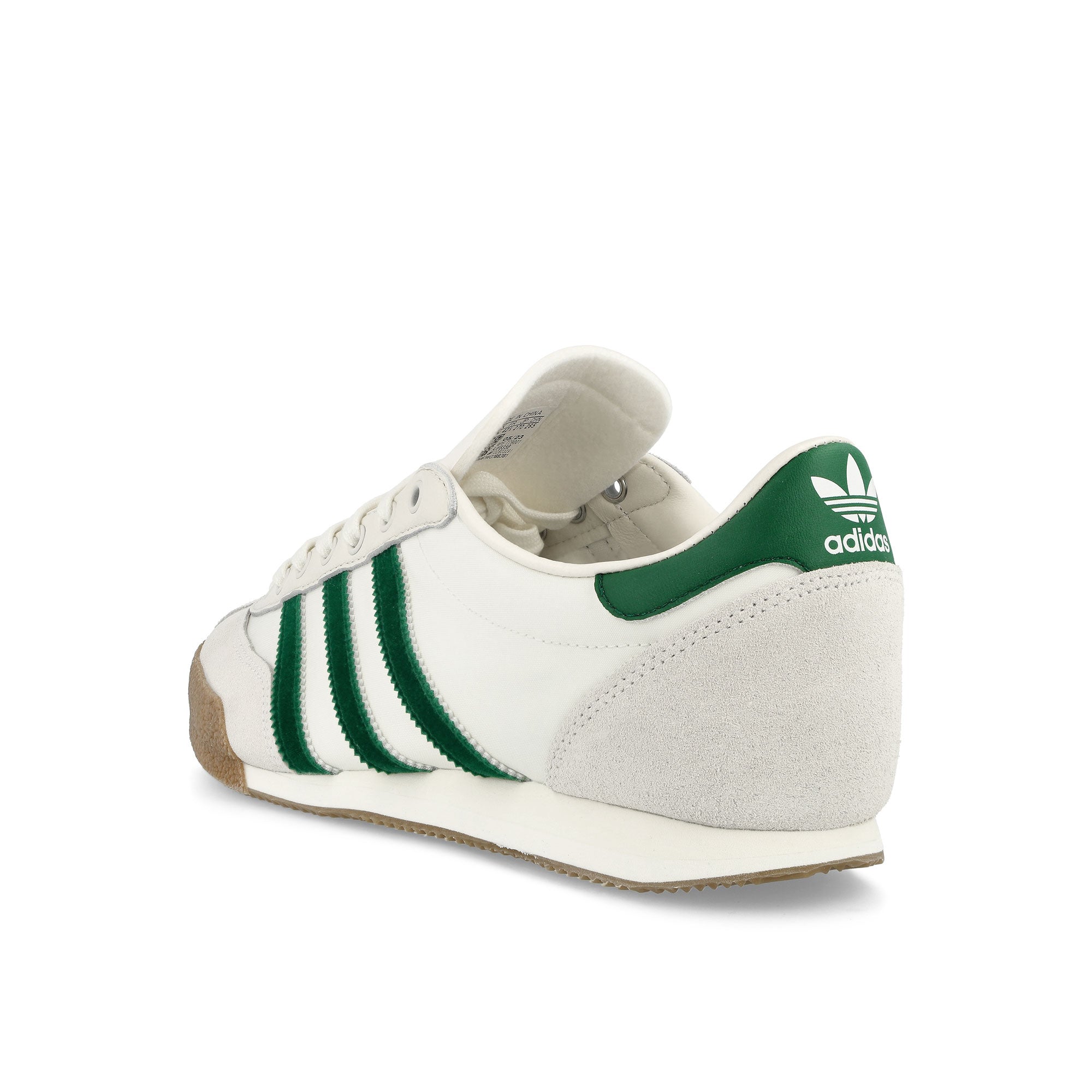 adidas Liam Gallagher x adidas LG II SPZL Chalk White / Collegiate Green / Off White Sneakers Material | Overkill