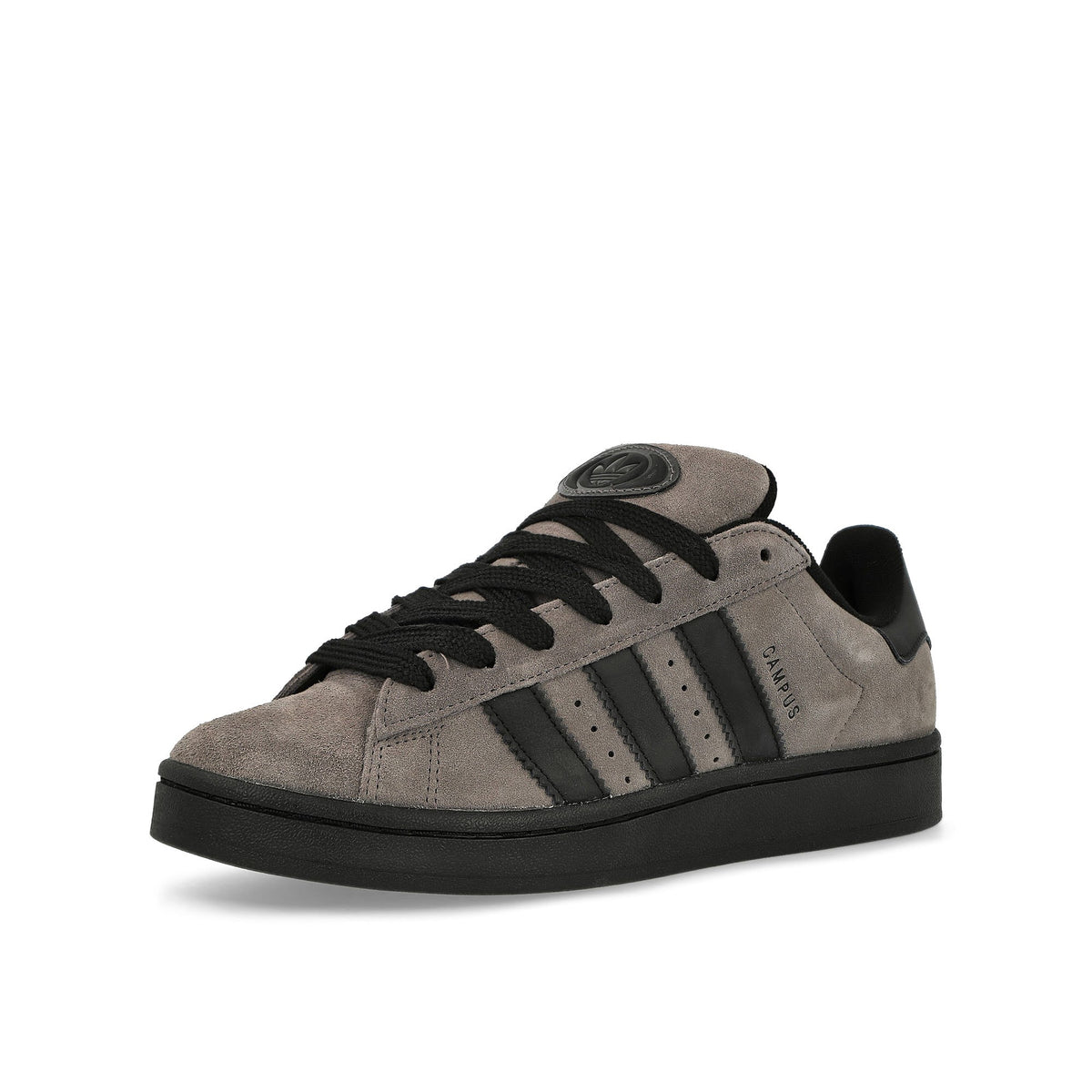 adidas Campus 00s Charcoal / Core Black / Charcoal Low Top Sneakers Close Up | Overkill