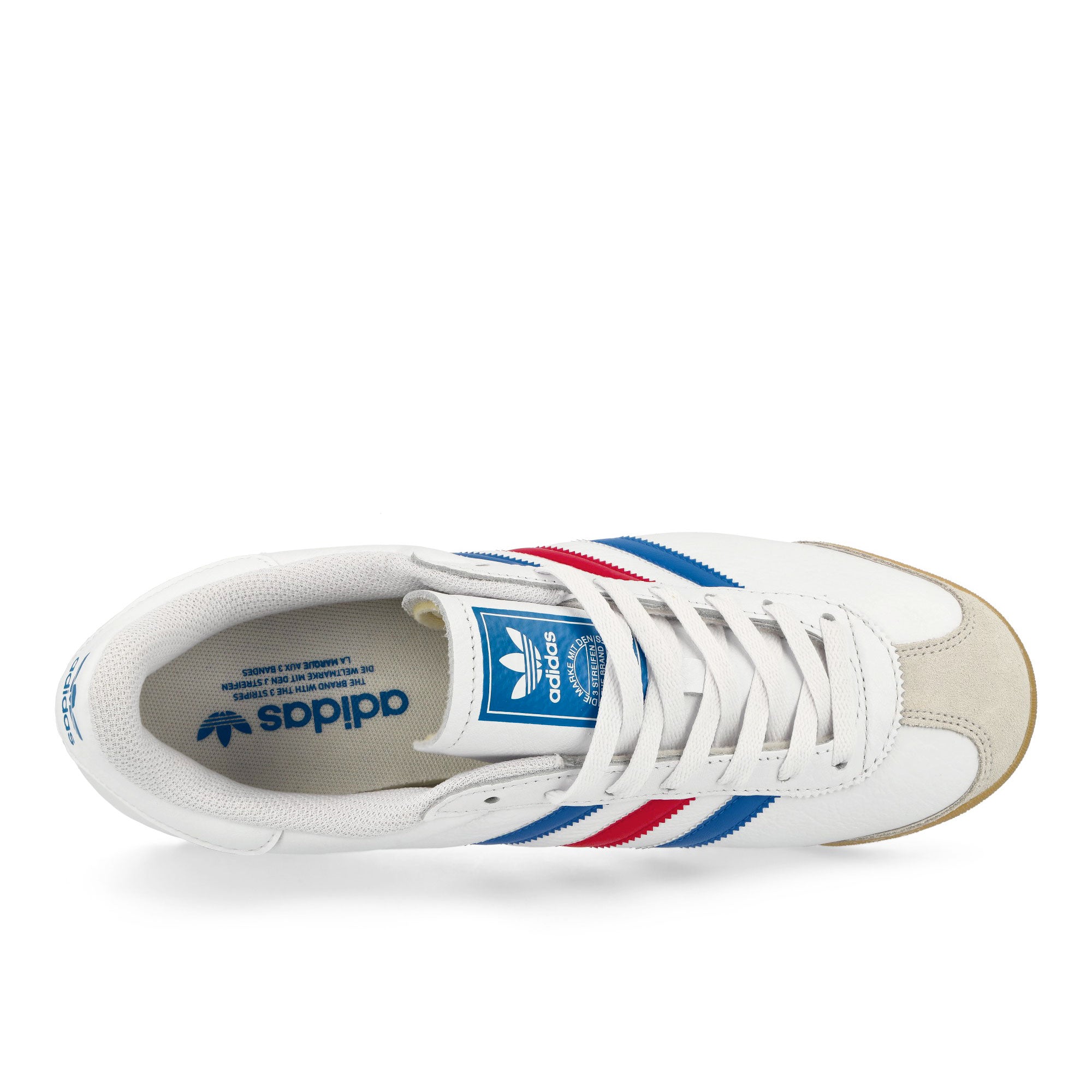 adidas K 74 Footwear White / Blue / Better Scarlet Low Top Sneakers Detailfoto | Overkill