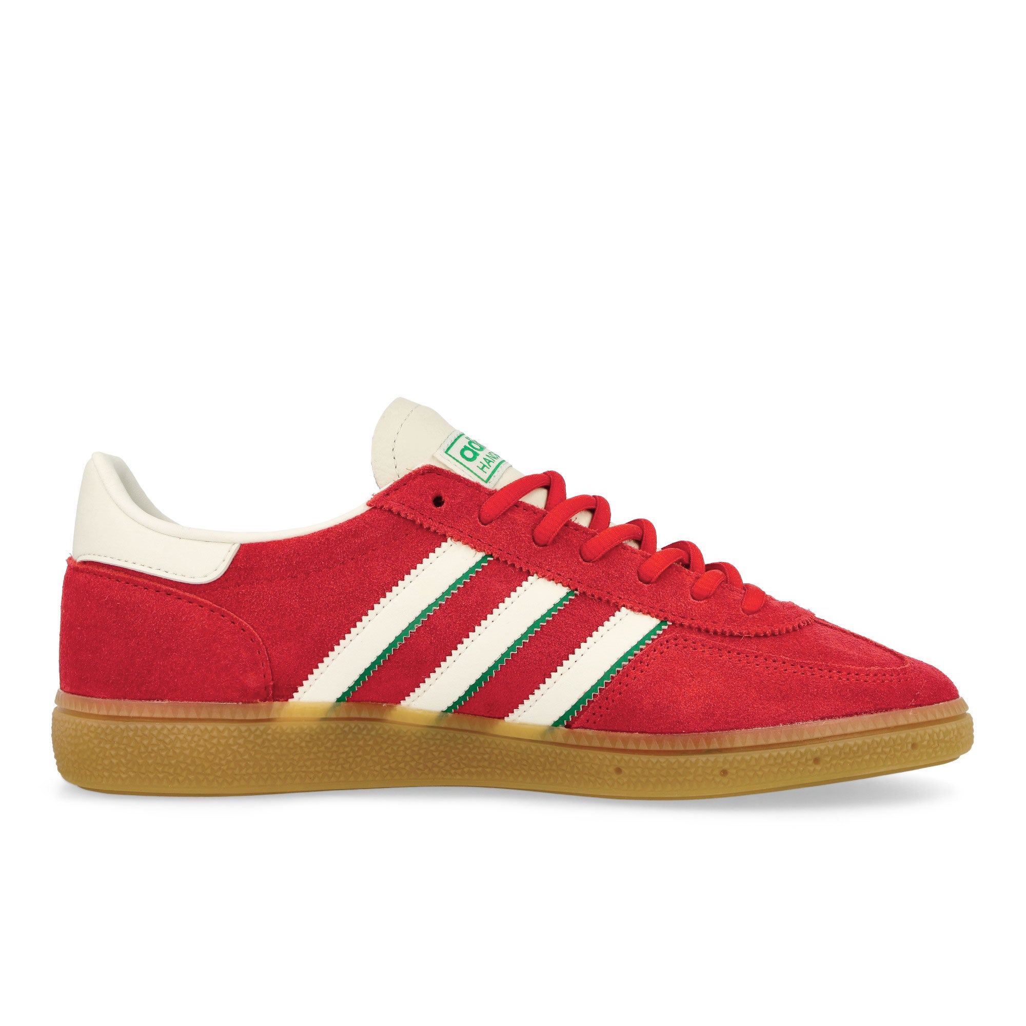adidas Handball Spezial Better Scarlet / Cloud White / Green Low Top Sneakers Silhouette | Overkill
