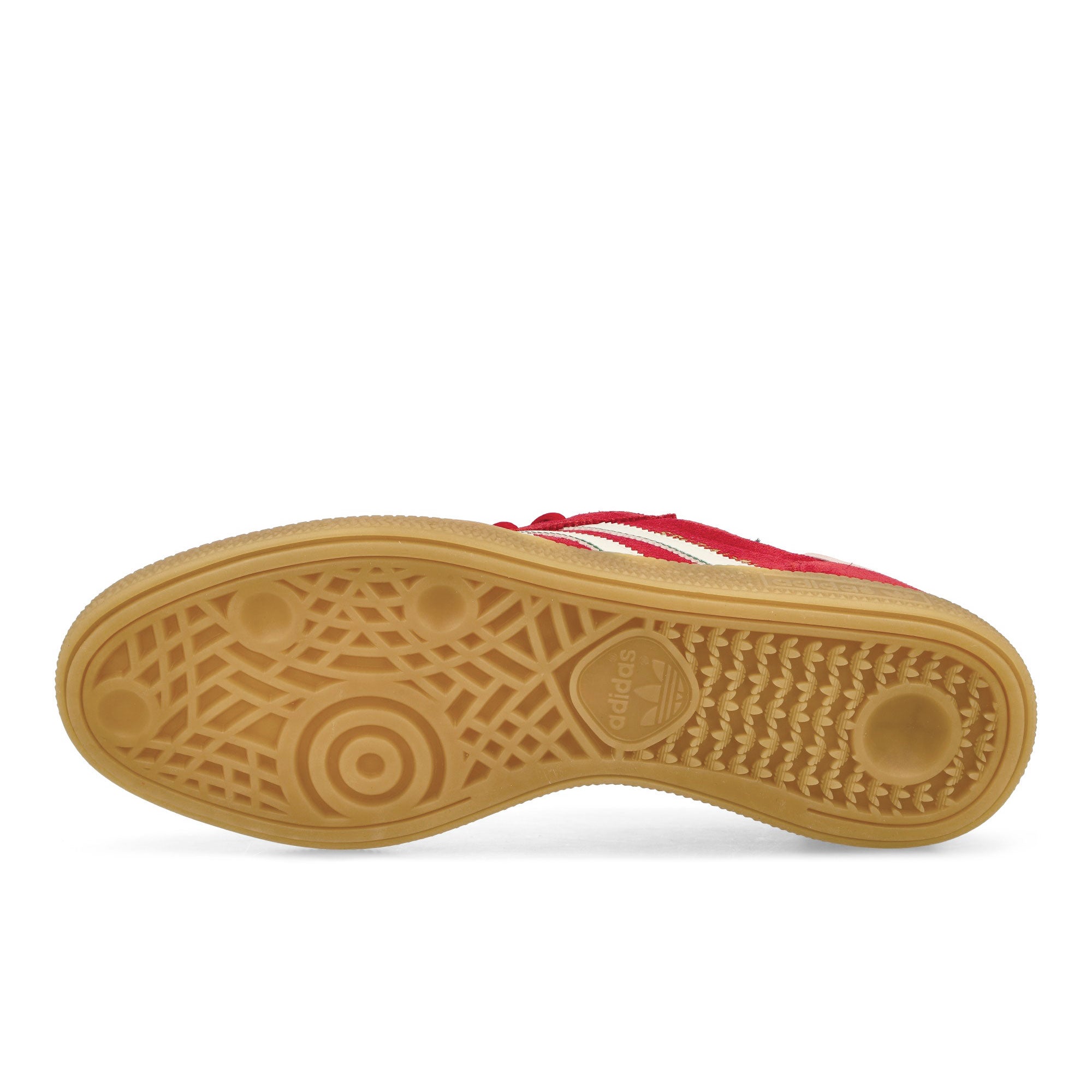 adidas Handball Spezial Better Scarlet / Cloud White / Green Low Top Sneakers Detail View 1 | Overkill