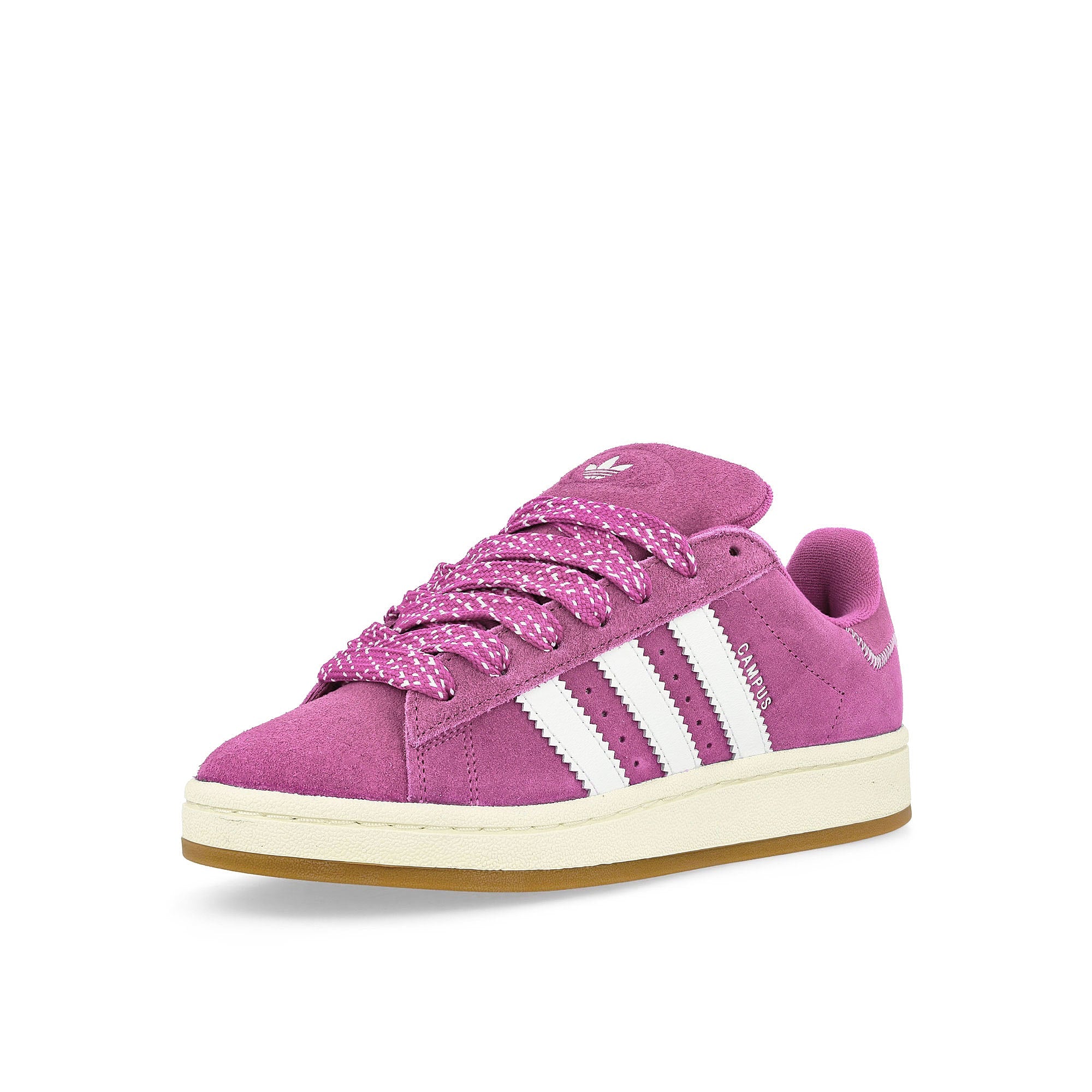 adidas Campus 00s W Purple Burst / Footwear White / Off White Low Top Sneakers Close Up | Overkill