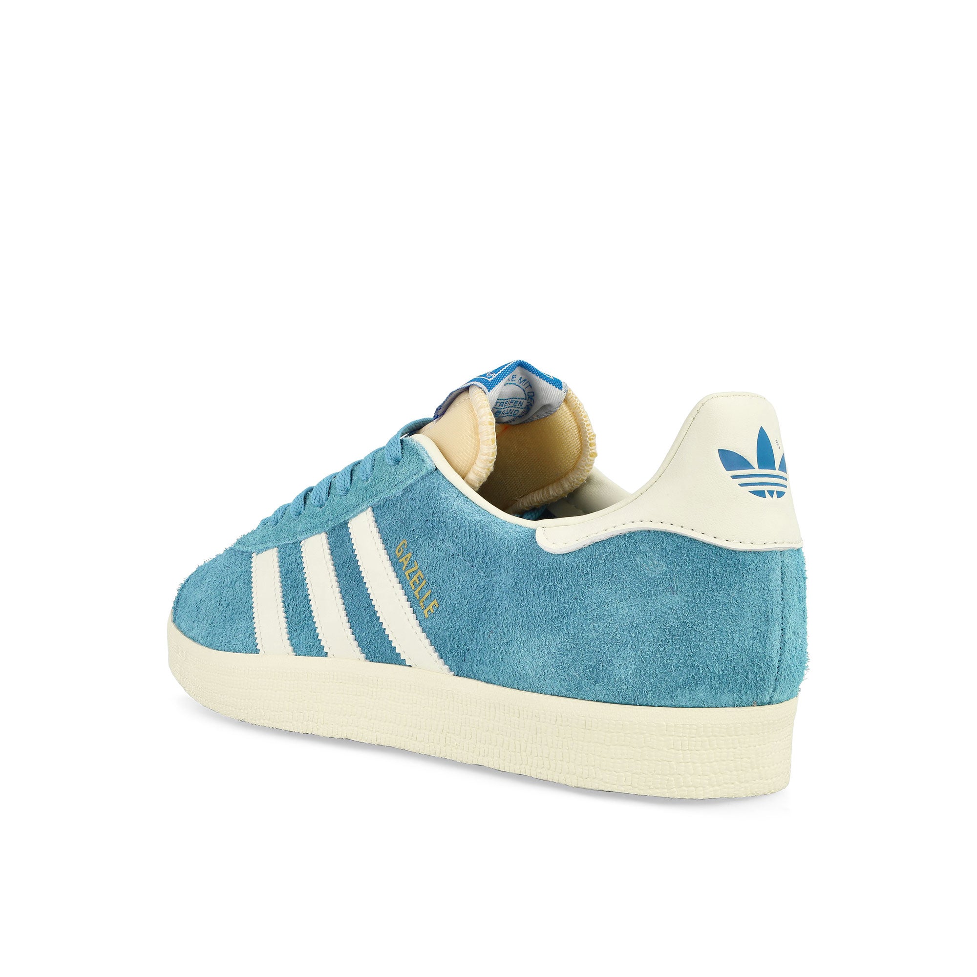adidas Gazelle Light Blue / Off White / Cream White Low Top Sneakers Material | Overkill
