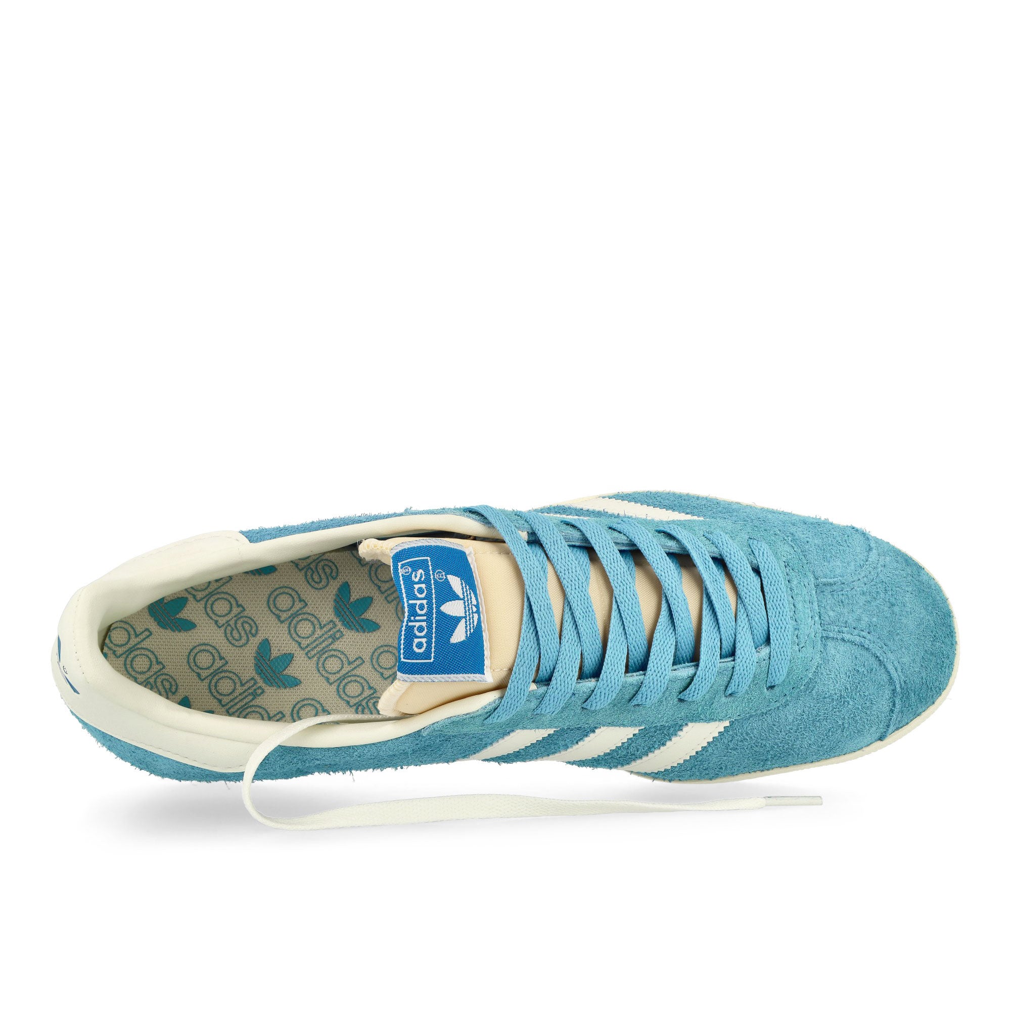 adidas Gazelle Light Blue / Off White / Cream White Low Top Sneakers Detailfoto | Overkill
