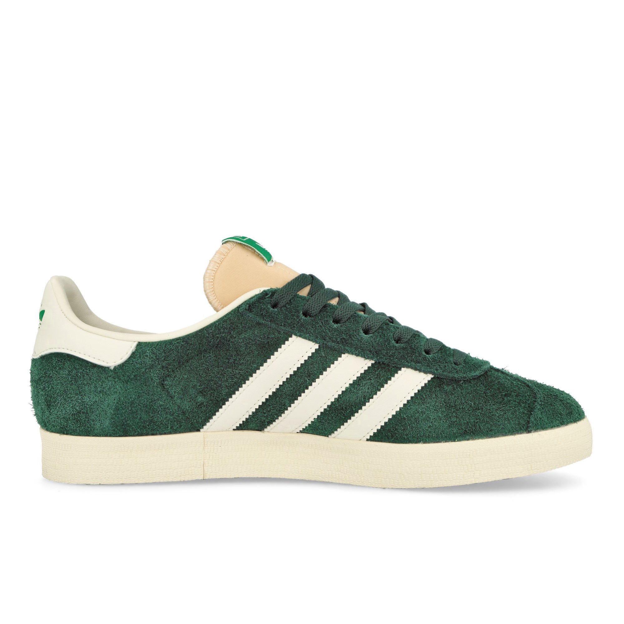 adidas Gazelle Mineral Green / Off White / Cream White Low Top Sneakers Silhouette | Overkill