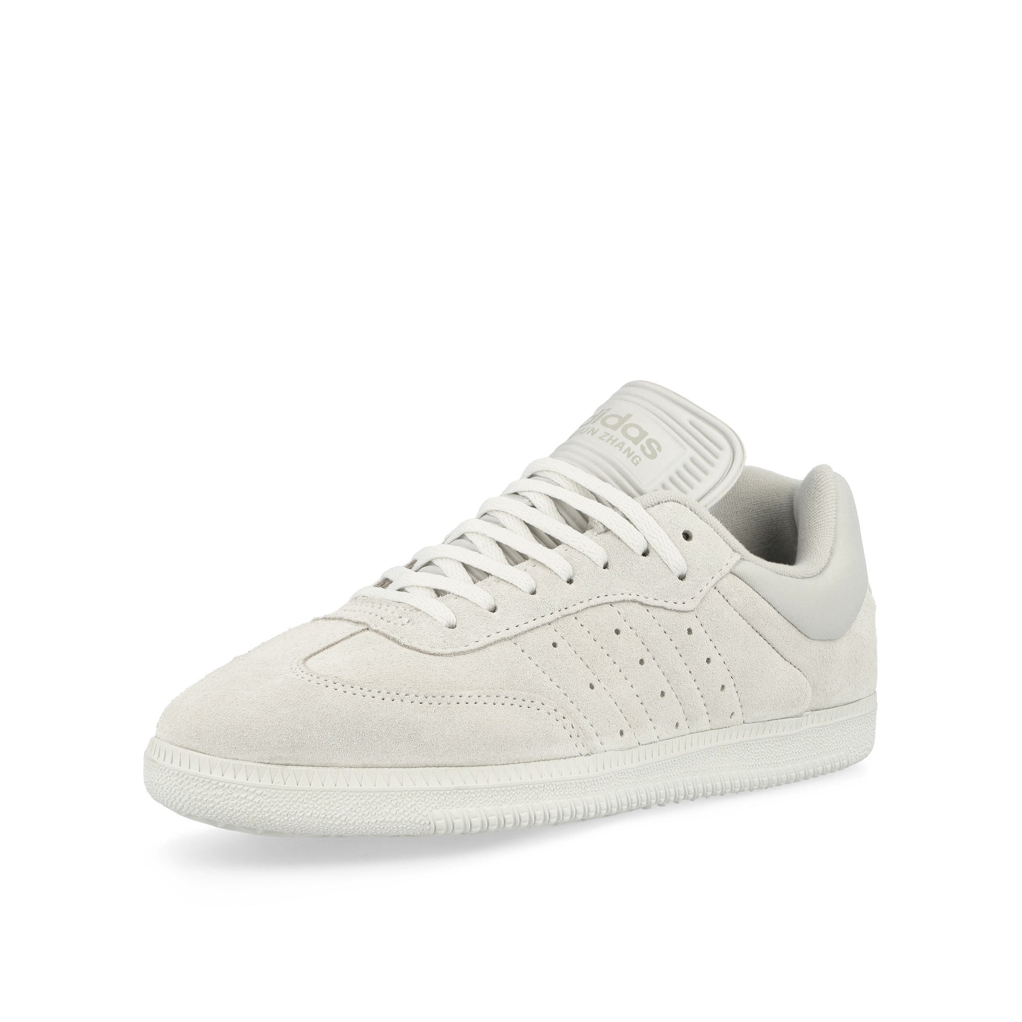 adidas Samba Vapour White / Vapour White / Grey One Low Top Sneakers Close Up | Overkill